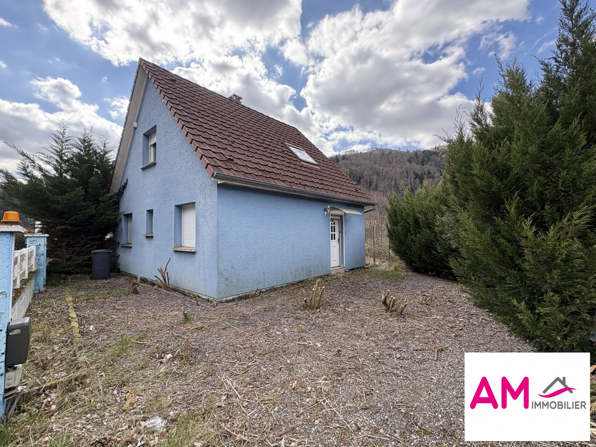 Maison à vendre à Oderen – 72,5 m² avec terrain clos et 3 chambres