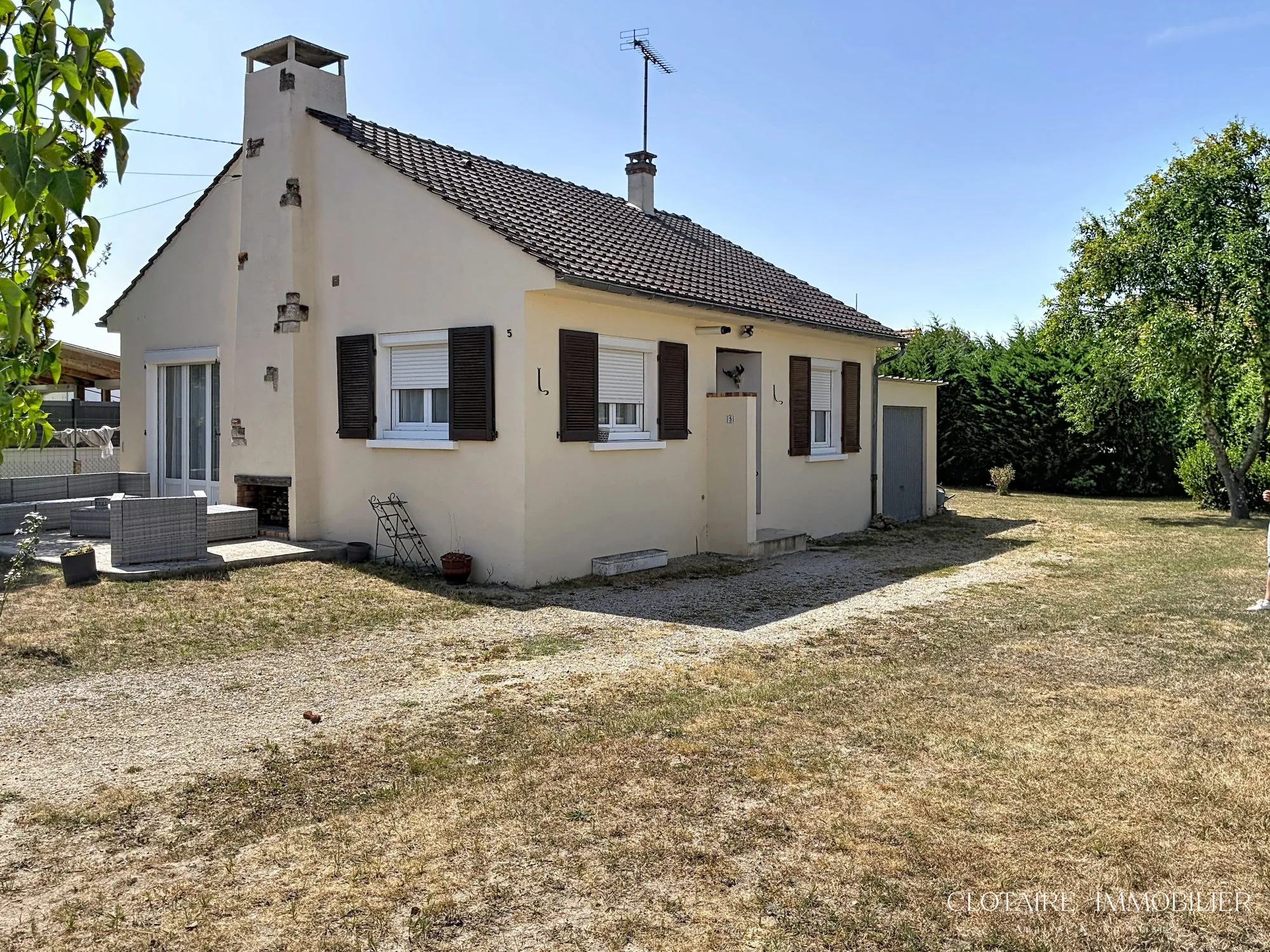 Charmante maison de plain-pied à Rethondes avec potentiel d'agrandissement