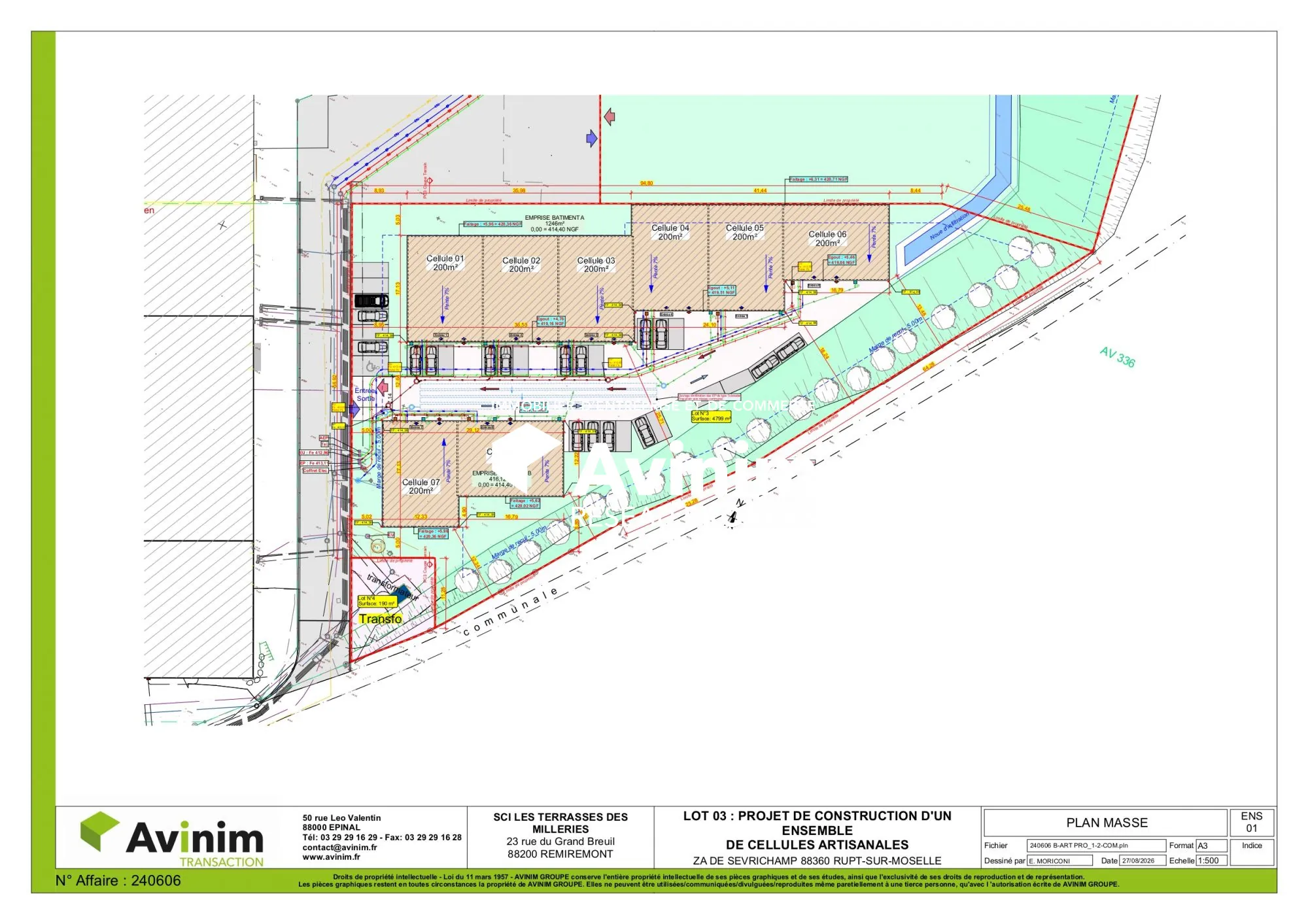 Local d'activité de 200 m² à Rupt-sur-Moselle - Zone d'activités