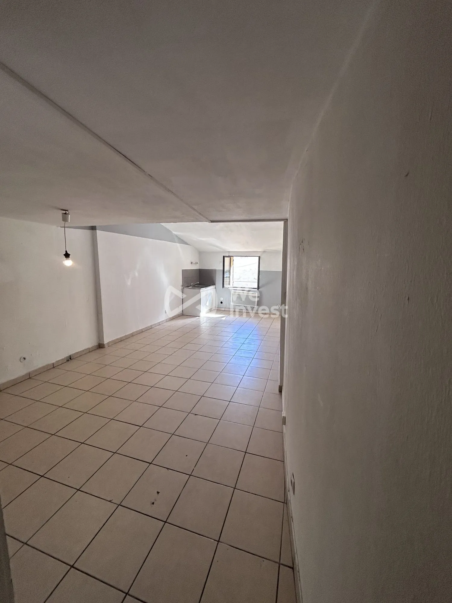 piece de vie  Appartement T1 bis lumineux de 29 m² avec mezzanine à Brignoles