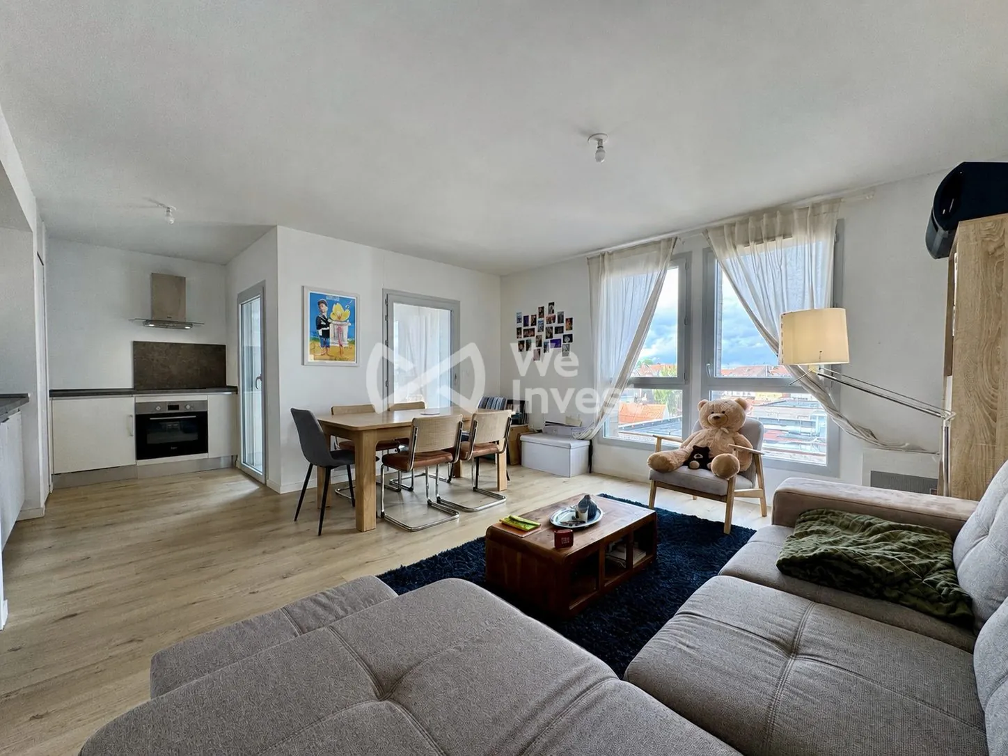 Appartement à vendre à Lille Wazemmes avec loggia et parking