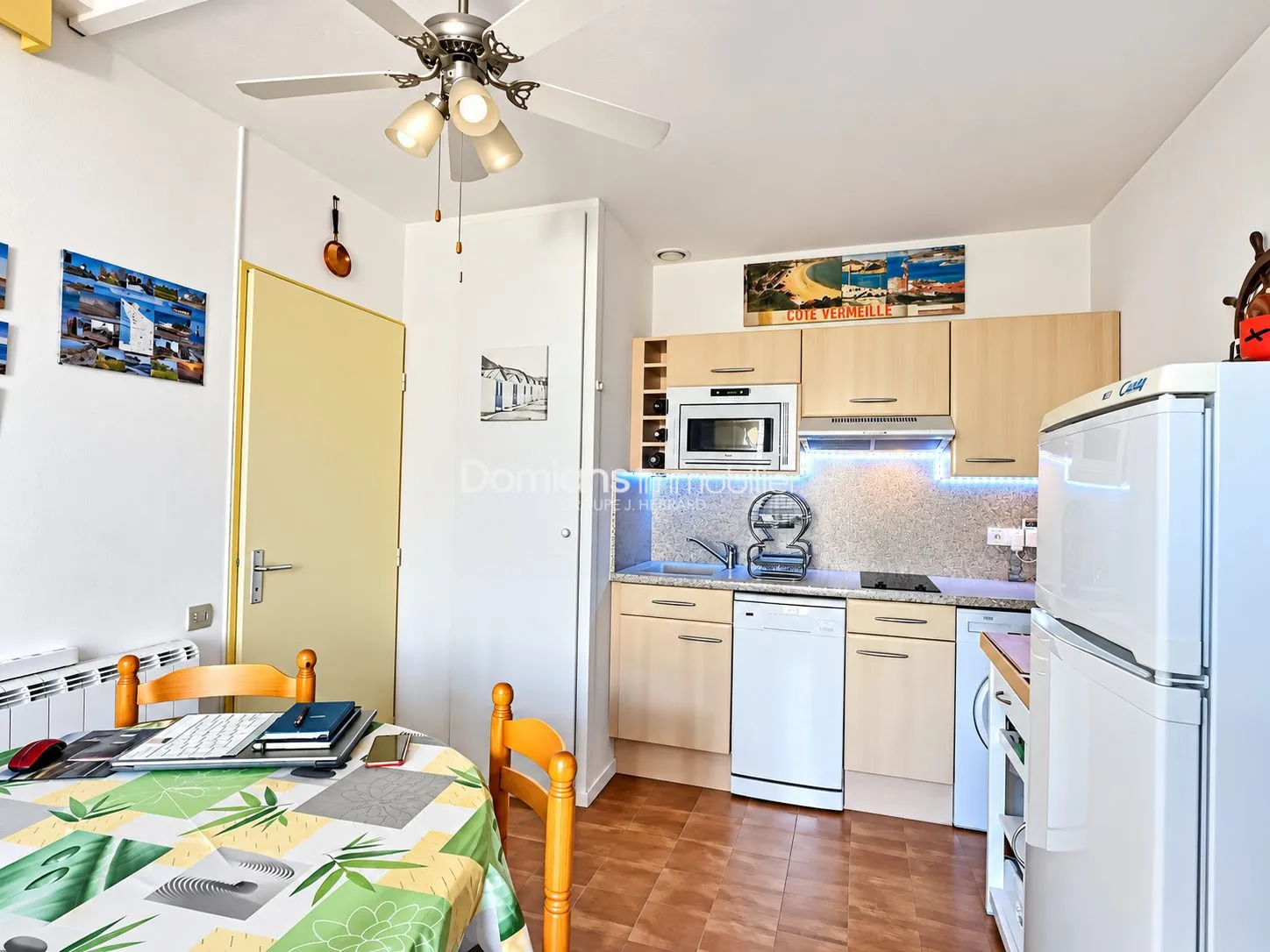 Appartement rénové à Saint-Cyprien à 300 m de la plage avec piscine