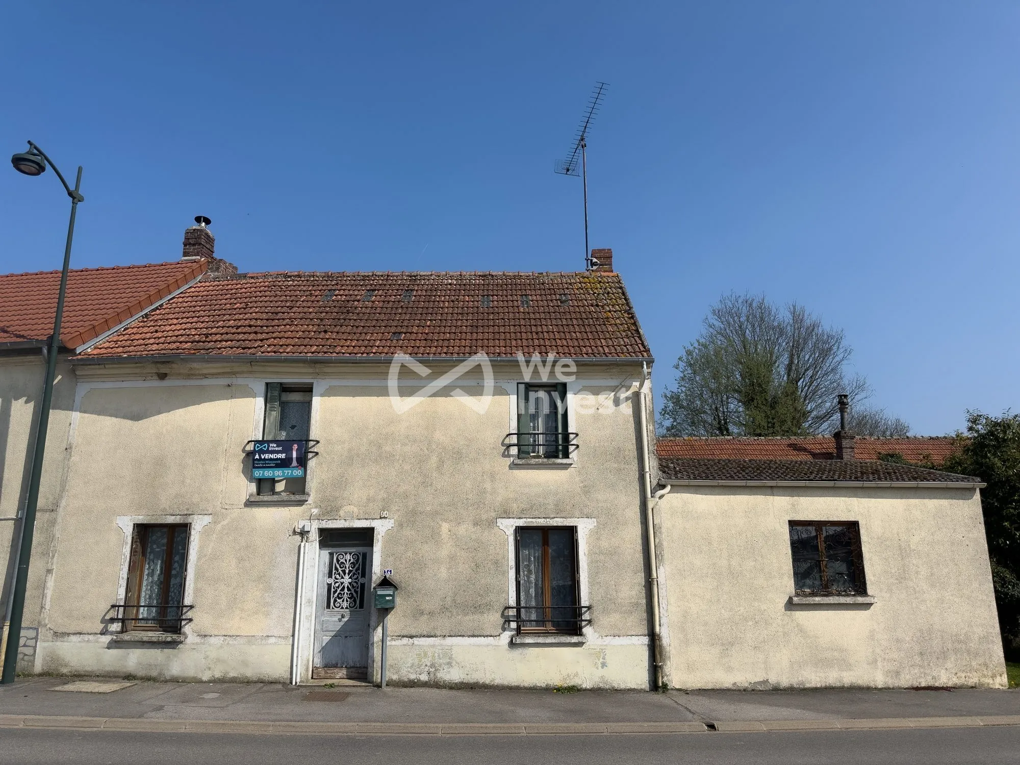 Maison à rénover de 110 m² avec jardin à Betz, proche commodités