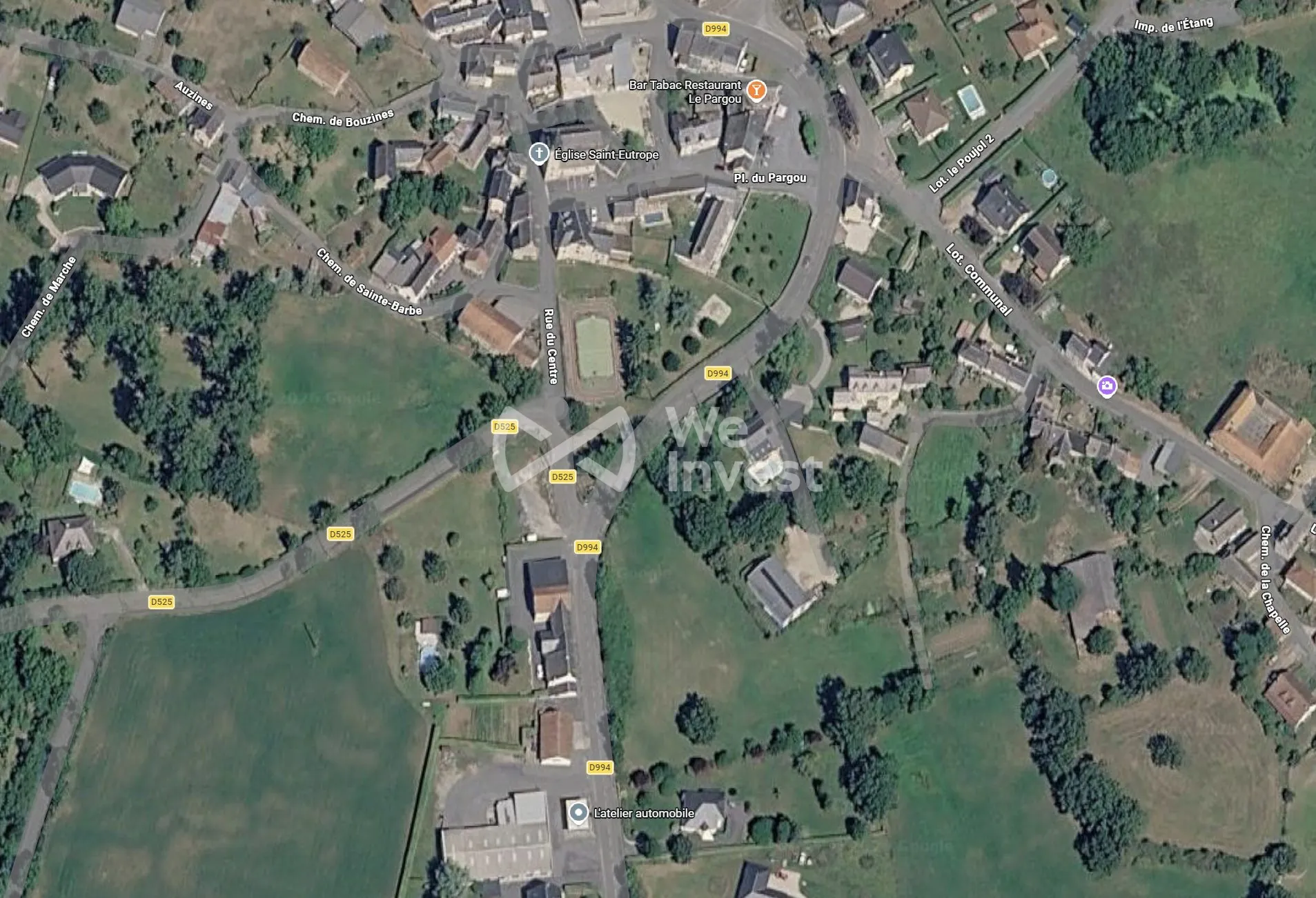 Terrains à vendre à Roussennac avec permis de construire - 3152 m²