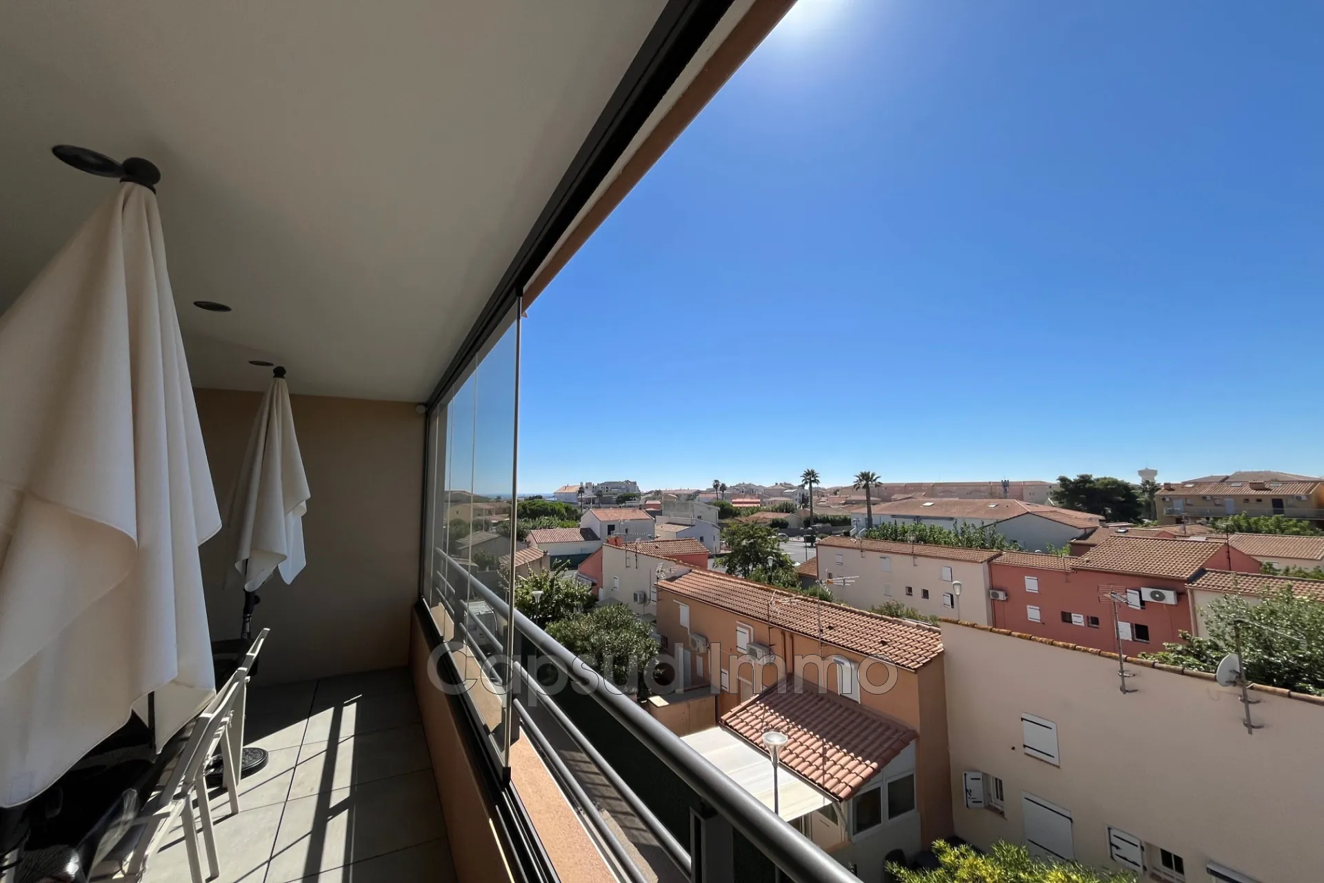 À vendre appartement T3 avec vue mer à Valras-Plage