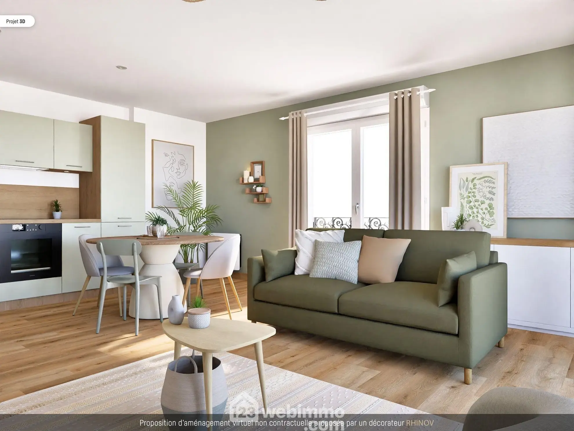 Appartement neuf T3 à Poitiers avec parking et balcon, livraison 2028
