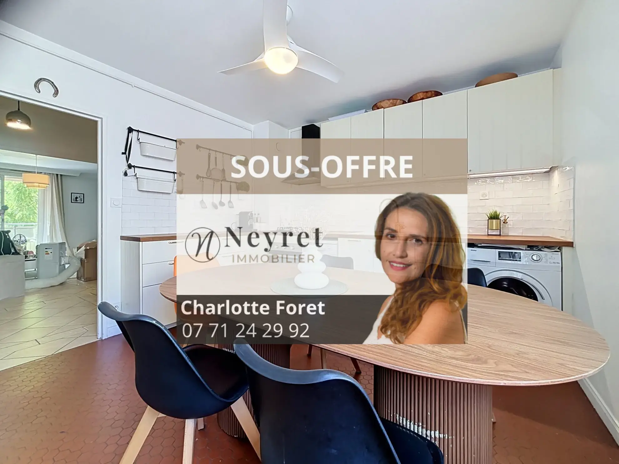 Appartement T3 à Lyon 7 de 68 m² avec Balcon, cave et parking - Excellente localisation