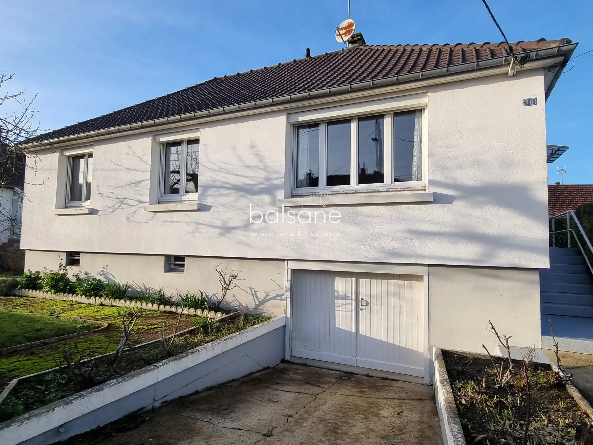 Maison à Pont-Audemer de 75m² proche centre-ville avec jardin