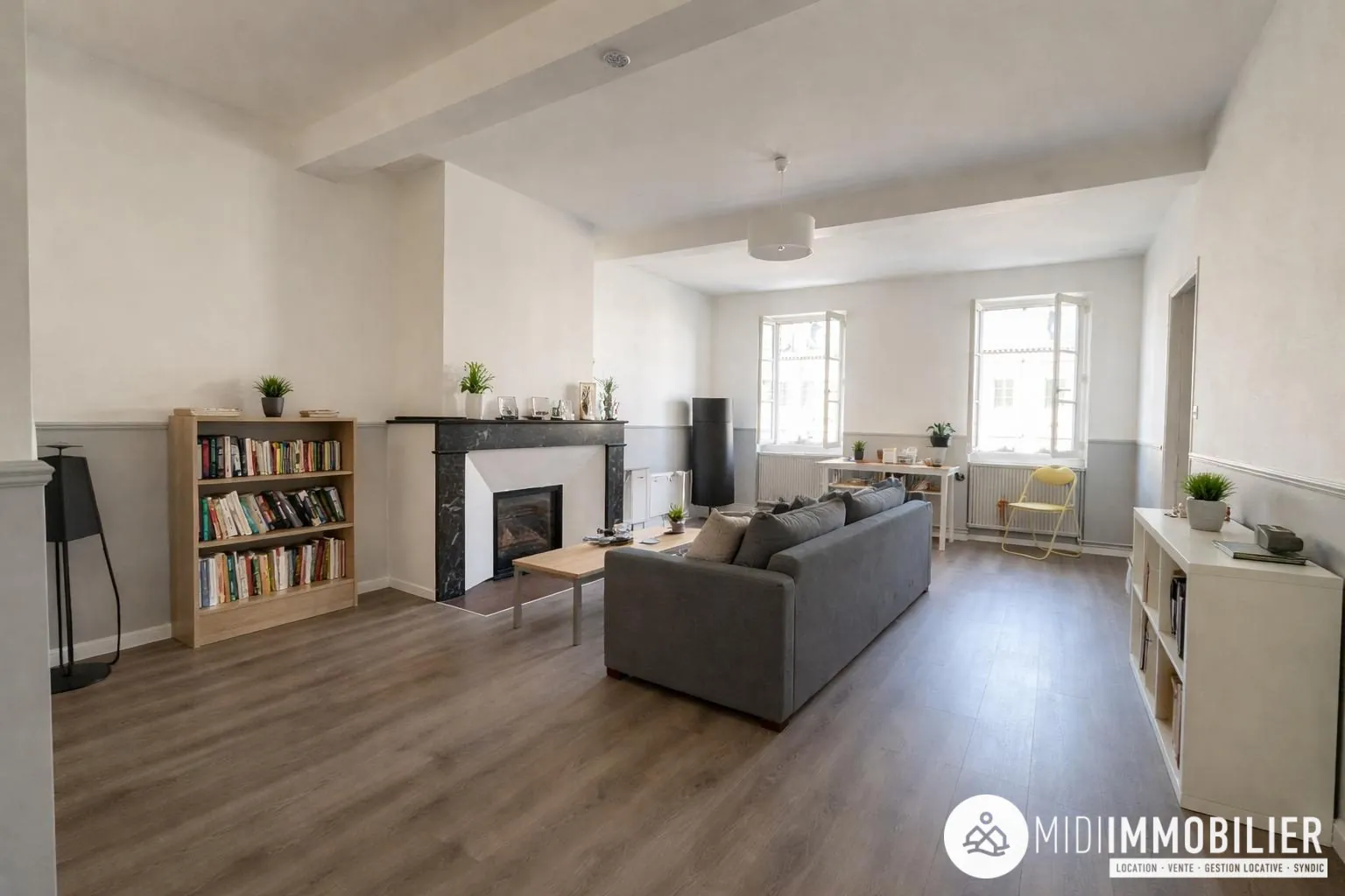 Appartement lumineux 64 m² en hyper-centre d'Albi avec vue dégagée