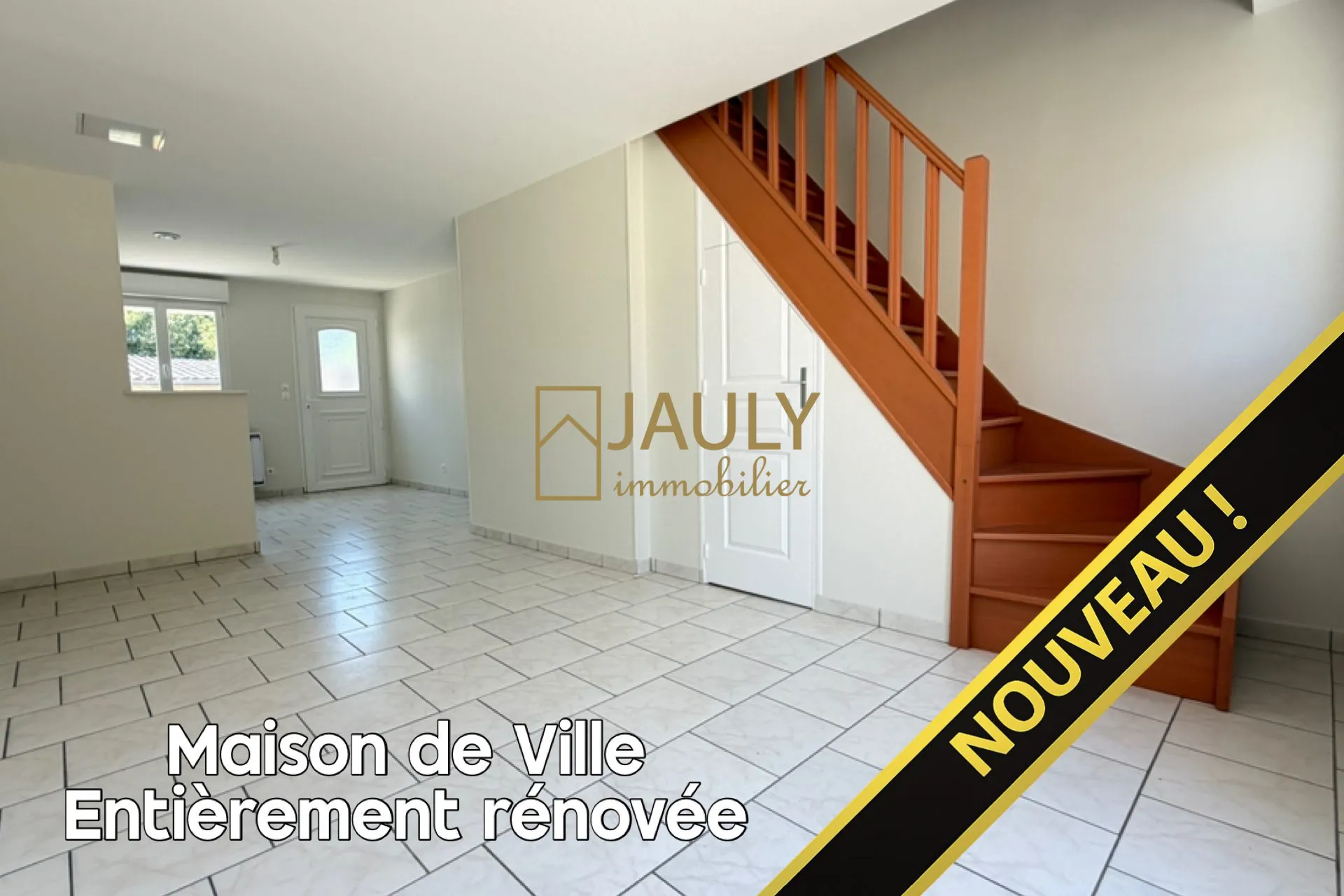 Maison rénovée 2 chambres avec terrasse à Nanteuil-les-Meaux