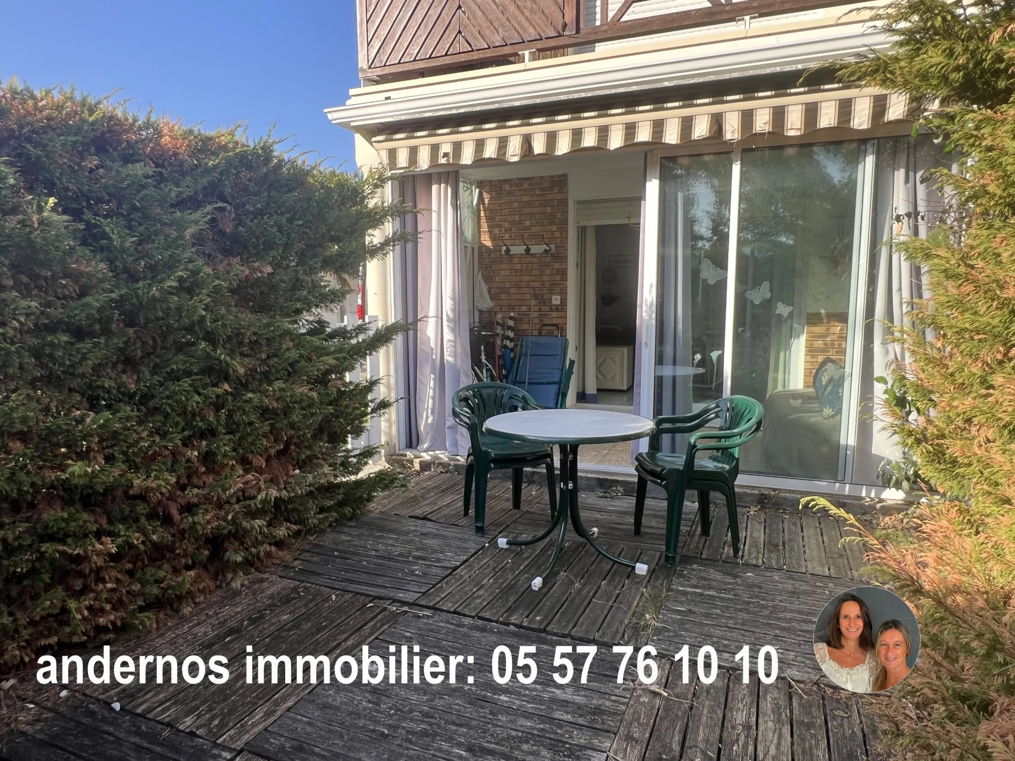 Studio lumineux avec jardin à Andernos-les-Bains - Idéal investissement ou premier achat