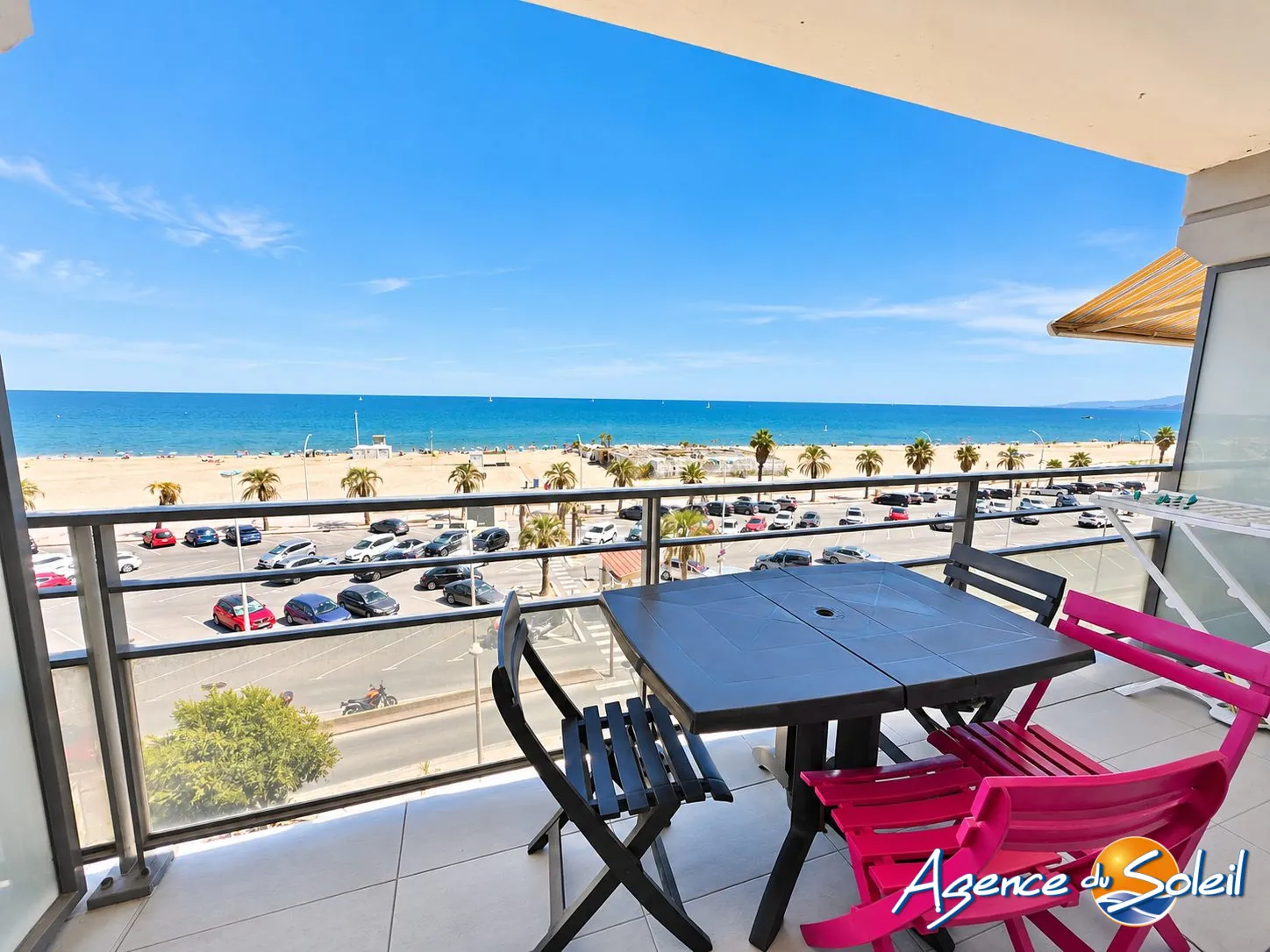 Appartement T2 avec Vue Mer à Canet-en-Roussillon - Résidence au Bord de la Plage