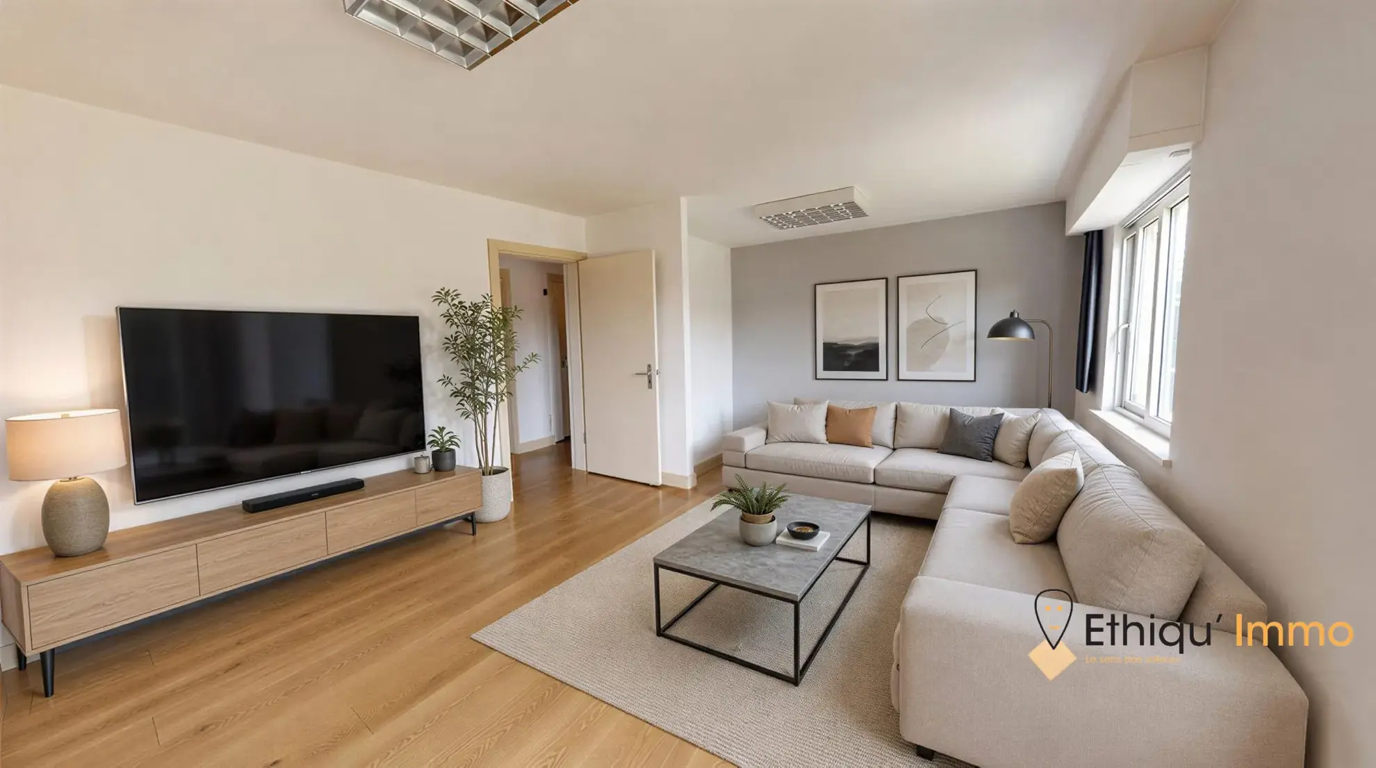 Appartement 3 pièces lumineux avec balcons à Strasbourg