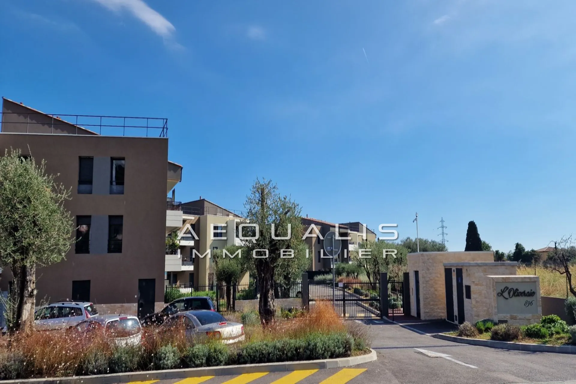 Bel appartement 2 pièces avec terrasse et parking à Saint-Laurent-du-Var