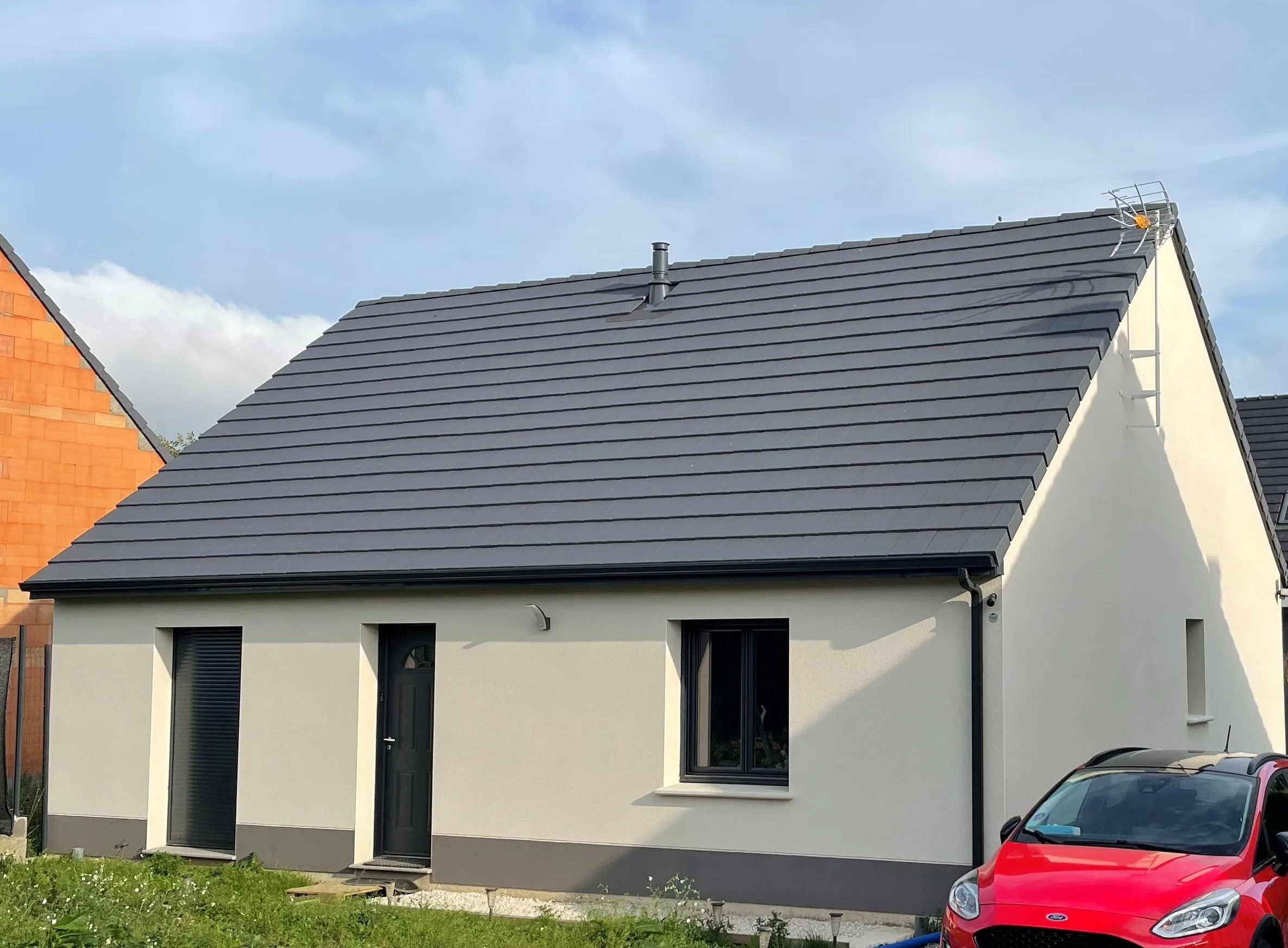 Maison neuve de plain-pied avec 2 chambres à Naours - Construction moderne et efficace