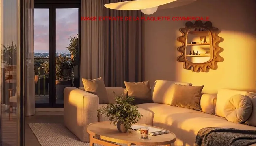 Appartement neuf 3 pièces à Melun avec balcon et parking, livraison 2027