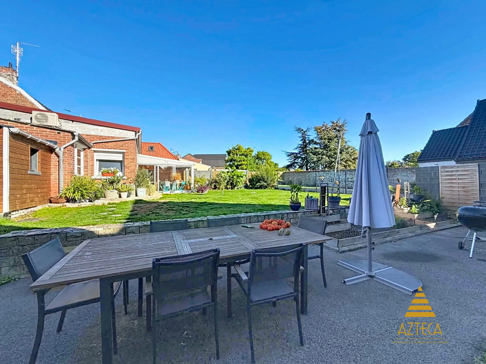 Maison à vendre à Écourt-Saint-Quentin avec jardin et 2 chambres