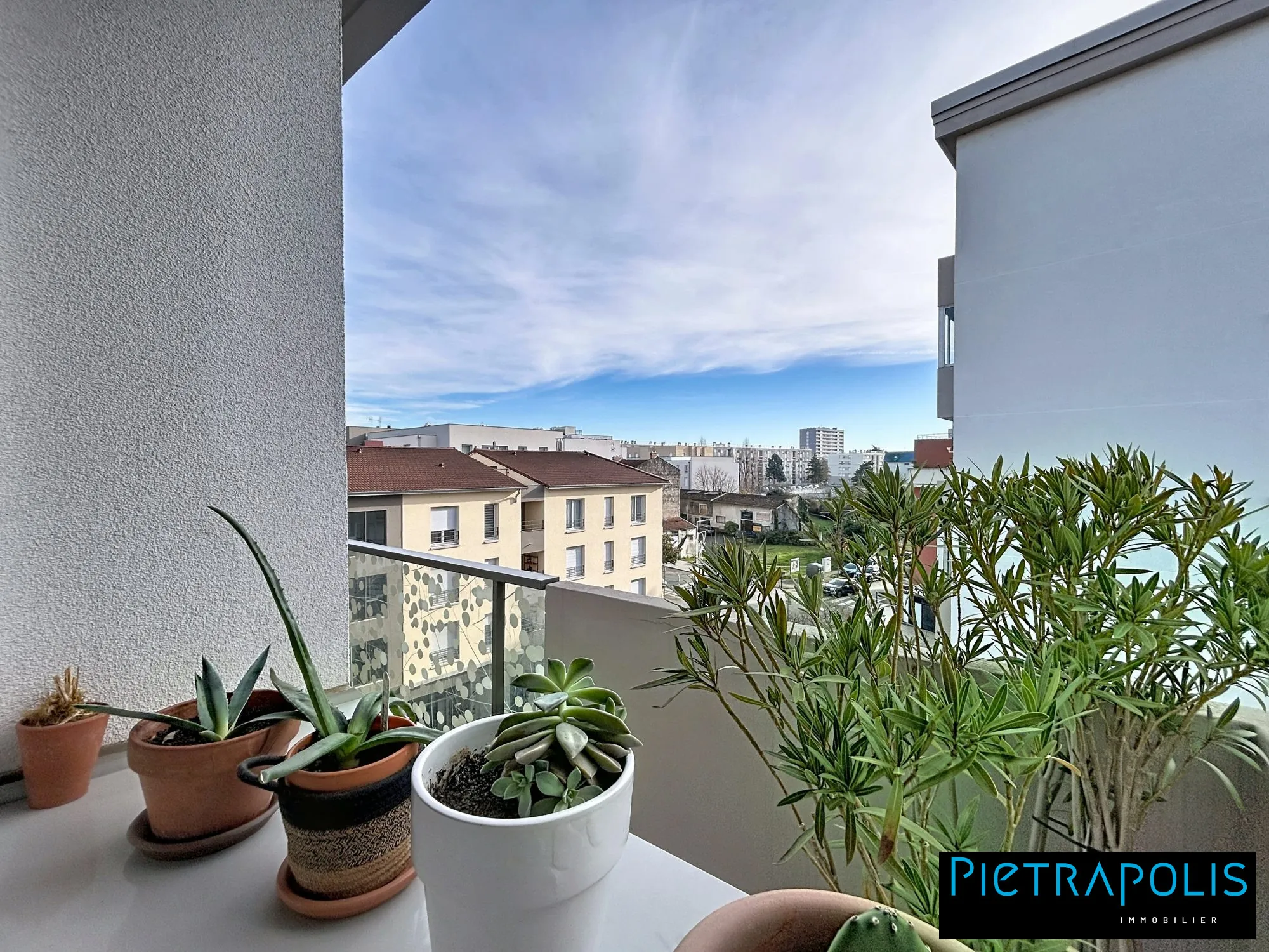 Appartement T3 à Vénissieux avec balcon, cave et parking sécurisé