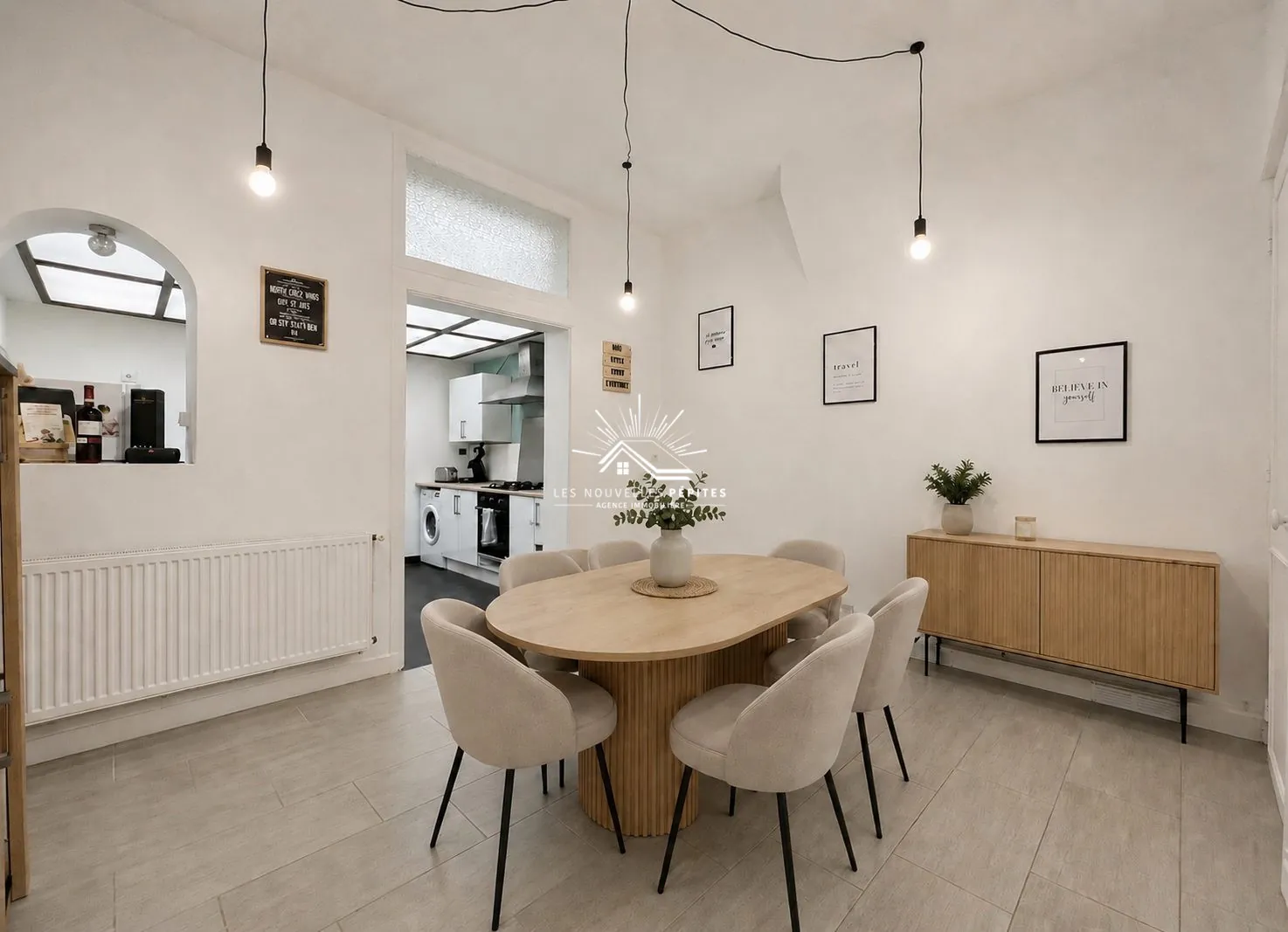 Maison 4 chambres rénovée à Roubaix – Idéal premier achat et proximité métro