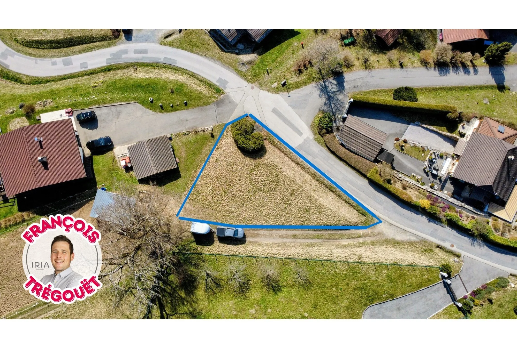 Terrain constructible à vendre à Saint-Sigismond avec vue panoramique