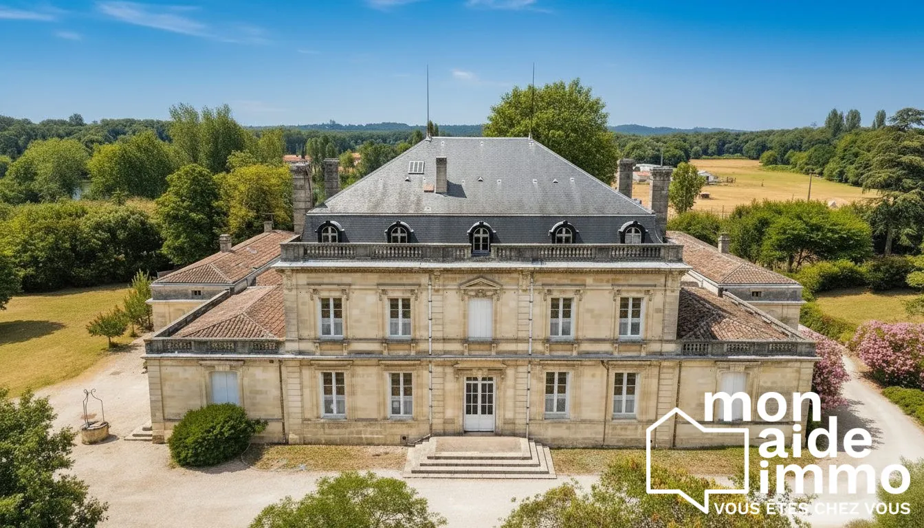 Appartement unique dans un domaine d'exception proche Bordeaux