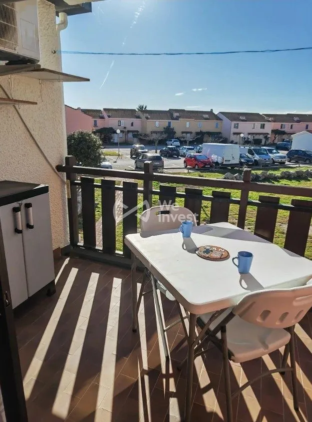 Appartement T2 à Cap Coudalère avec terrasse, piscine et vue dégagée