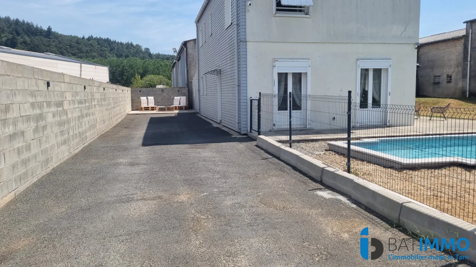 Achat maison avec piscine à Mazamet près de toutes commodités
