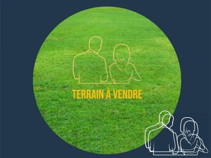 Terrain constructible de 1130 m² à vendre au Marais-Vernier