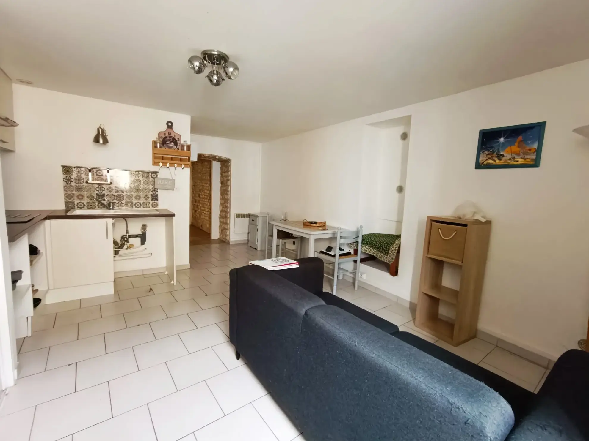 Appartement T2 à vendre à Meursac avec patio, énergie C, idéal investisseur
