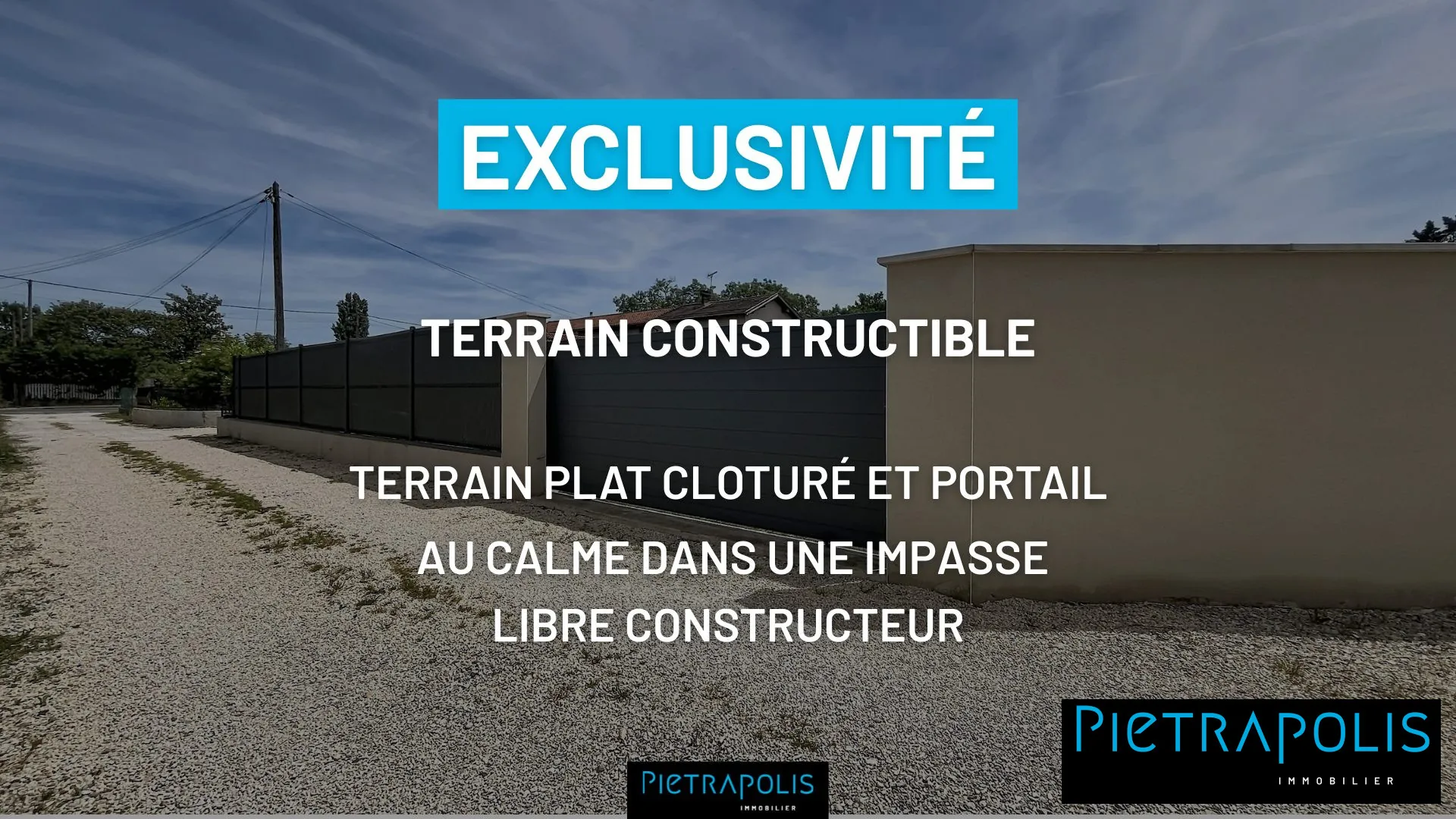 Terrain constructible de 565 m² à Sainte-Euphémie - Opportunité à saisir