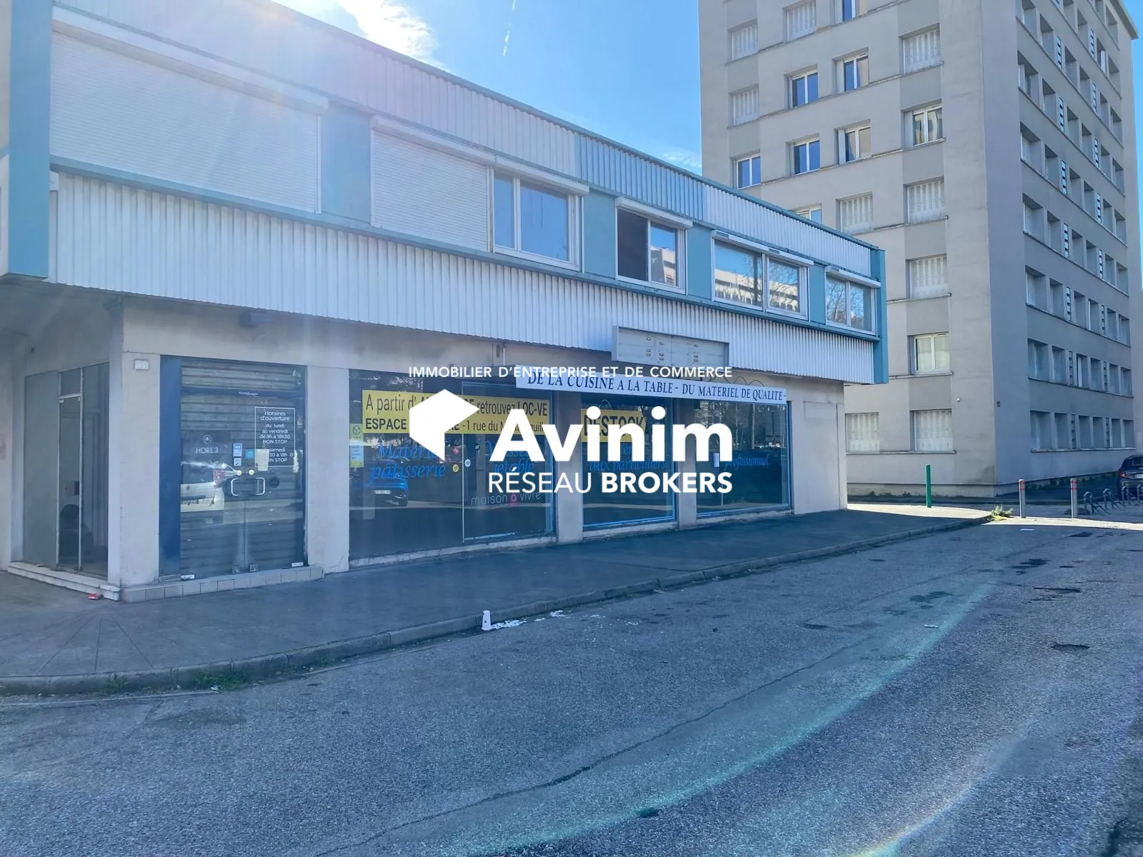Local commercial de 144 m² à vendre à Grenoble Sud – Emplacement stratégique