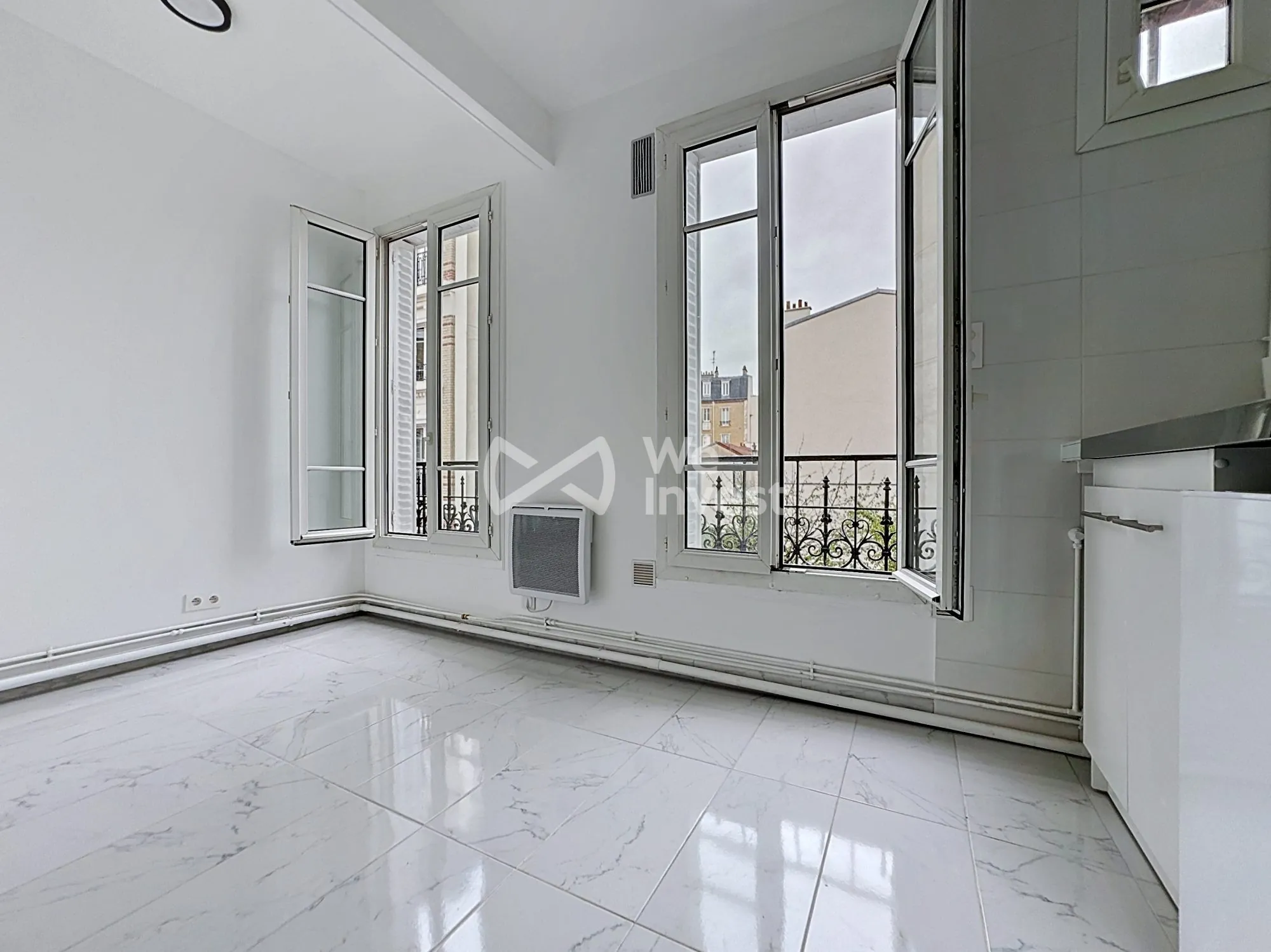Appartement T2 rénové en centre-ville de Colombes avec cave 