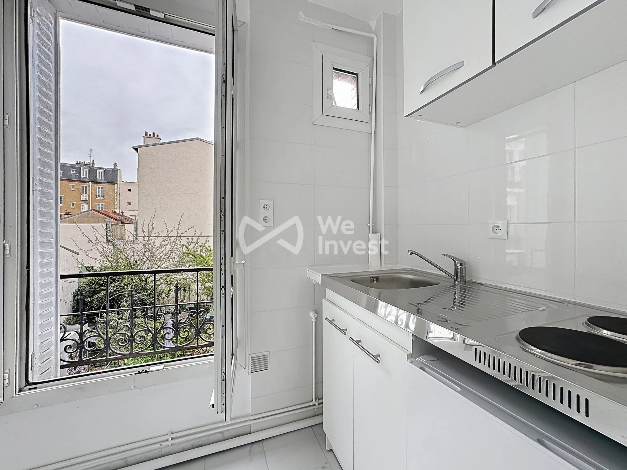 Appartement T2 rénové en centre-ville de Colombes avec cave 