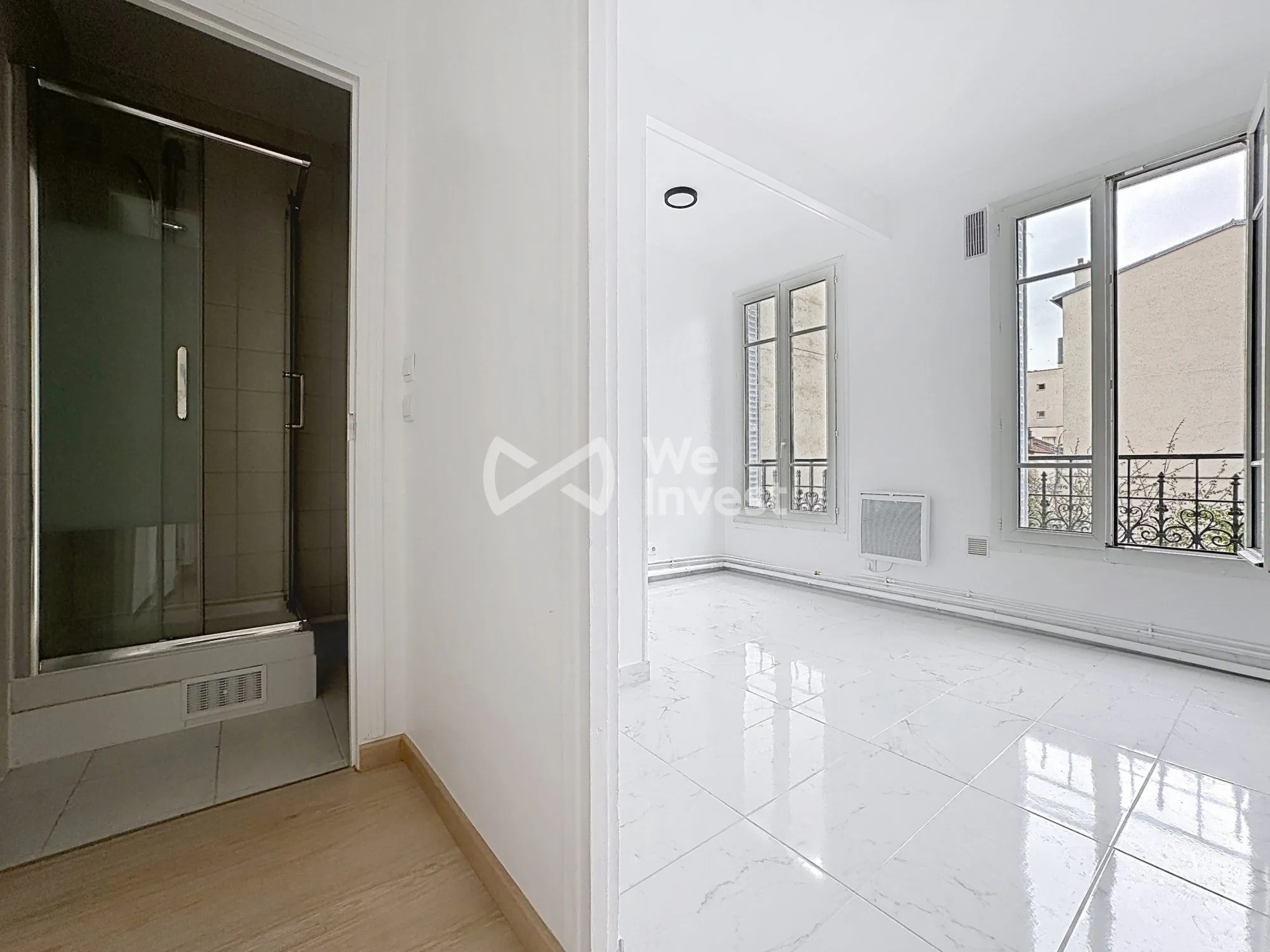 Appartement T2 rénové en centre-ville de Colombes avec cave 
