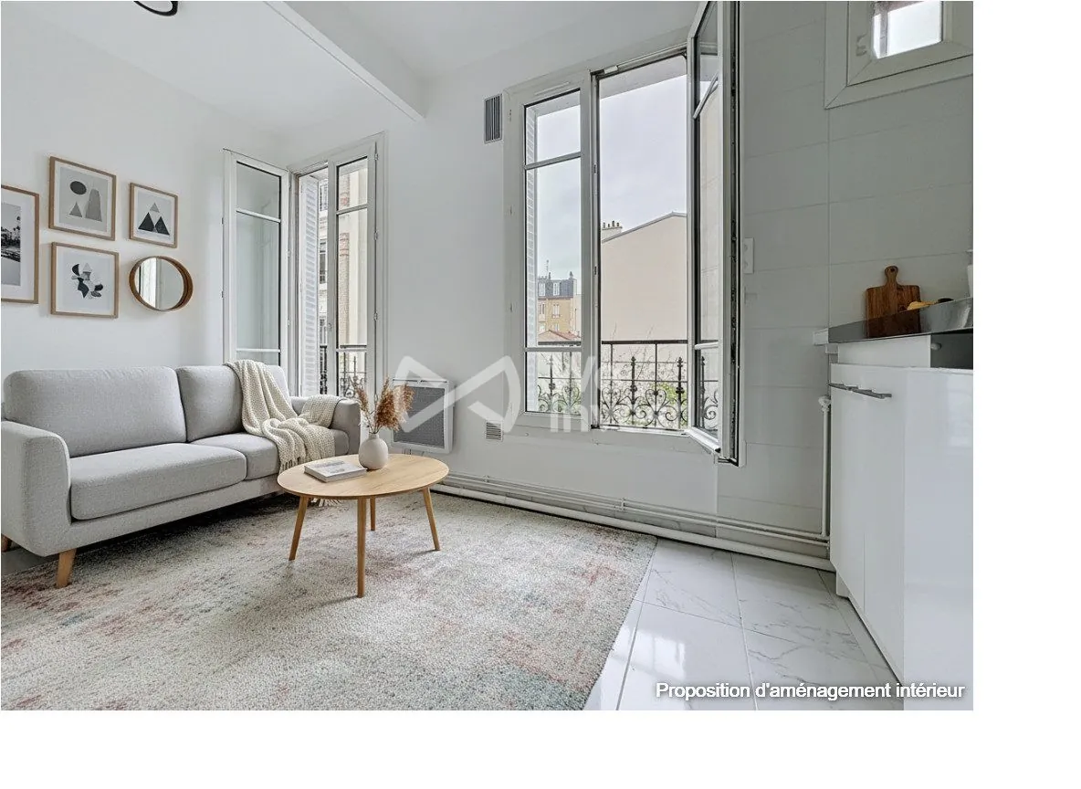 Appartement T2 rénové en centre-ville de Colombes avec cave 