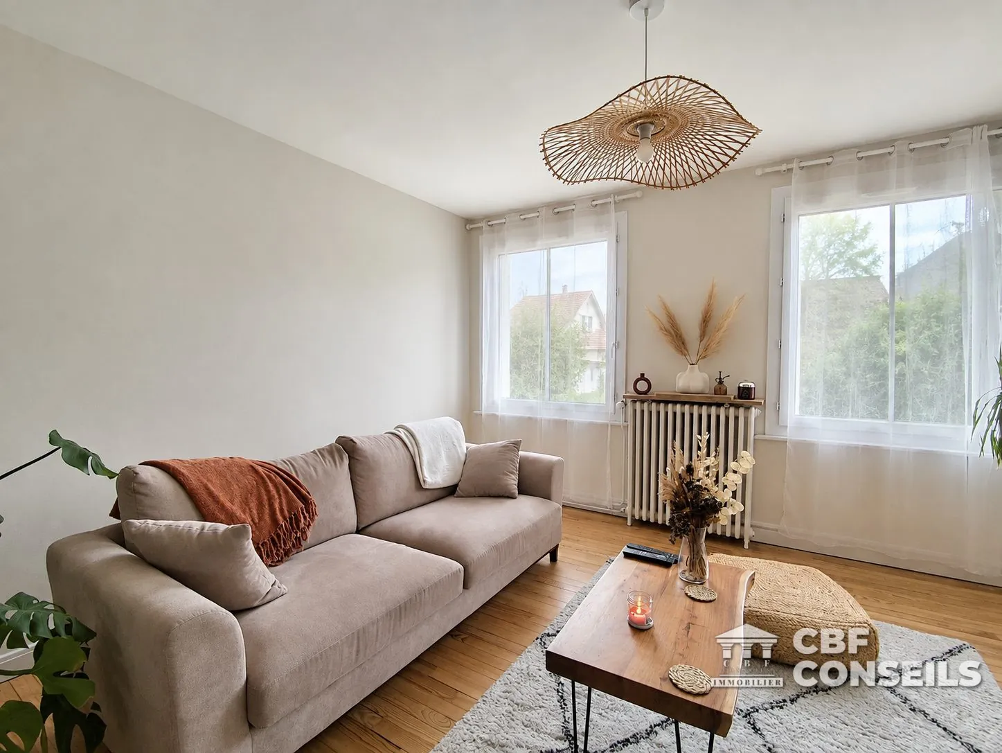 Appartement T3 rénové avec garage à Clermont-Ferrand – 58 m²