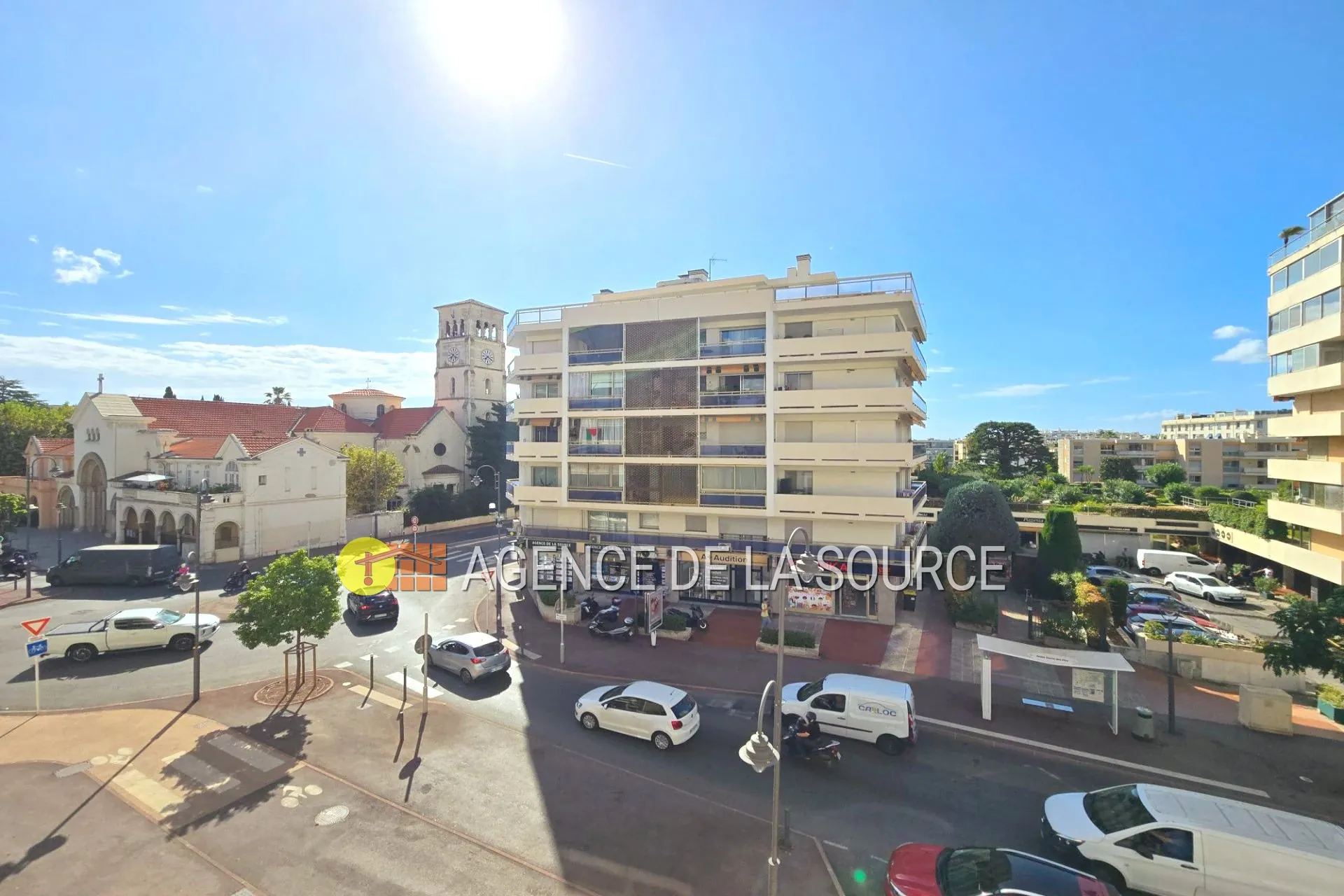 Studio à vendre à Cannes - Loggia sud, proximité Croisette