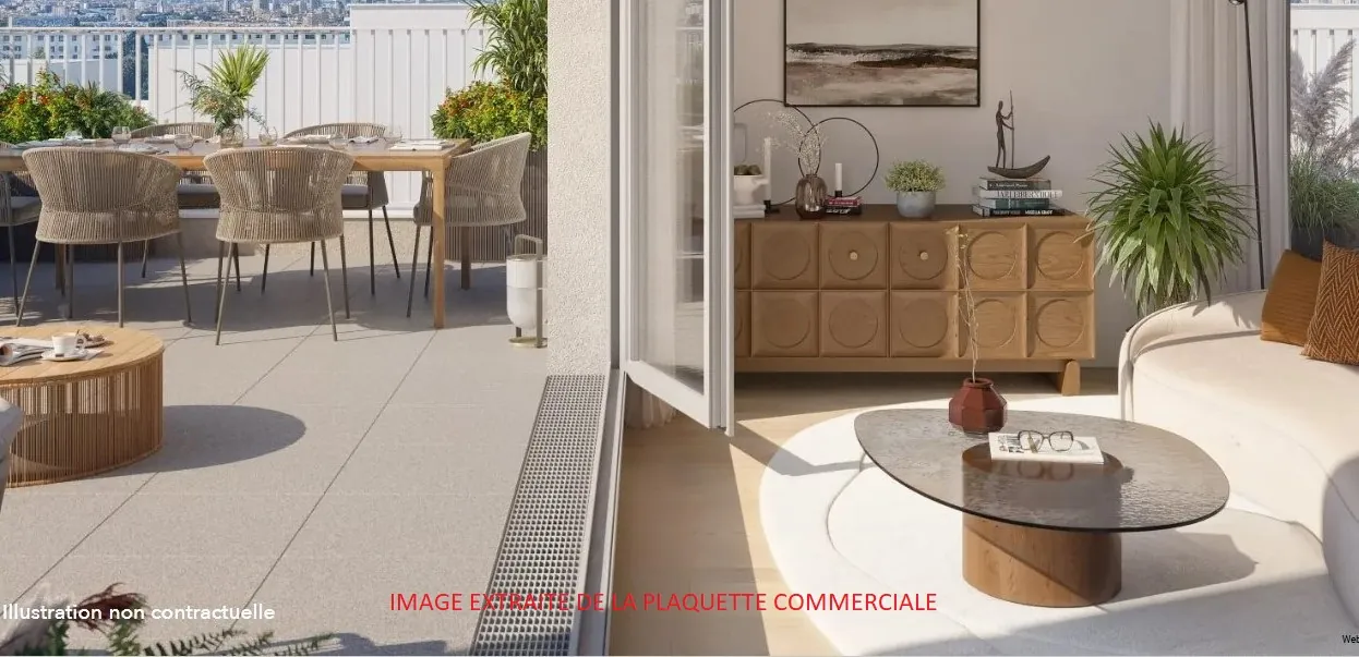 Appartement 2 pièces à Sartrouville – Livraison 2029, balconn, parking, prix investisseur