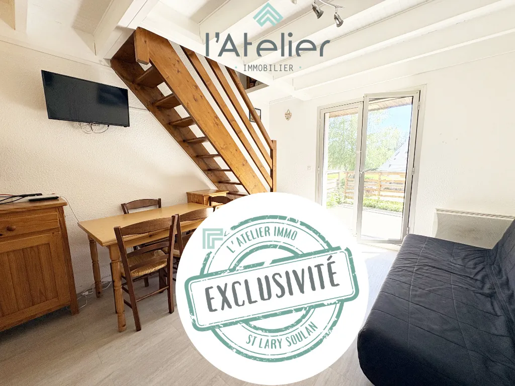Appartement à vendre à Val Louron avec terrasse, idéal pour résidence secondaire ou location saisonnière