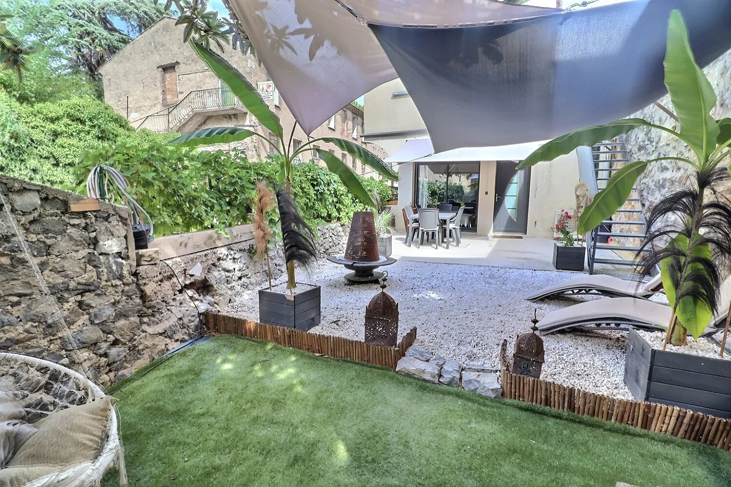 Appartement 3 pièces rénové avec jardin à Clermont-l'Hérault, proximité centre-ville