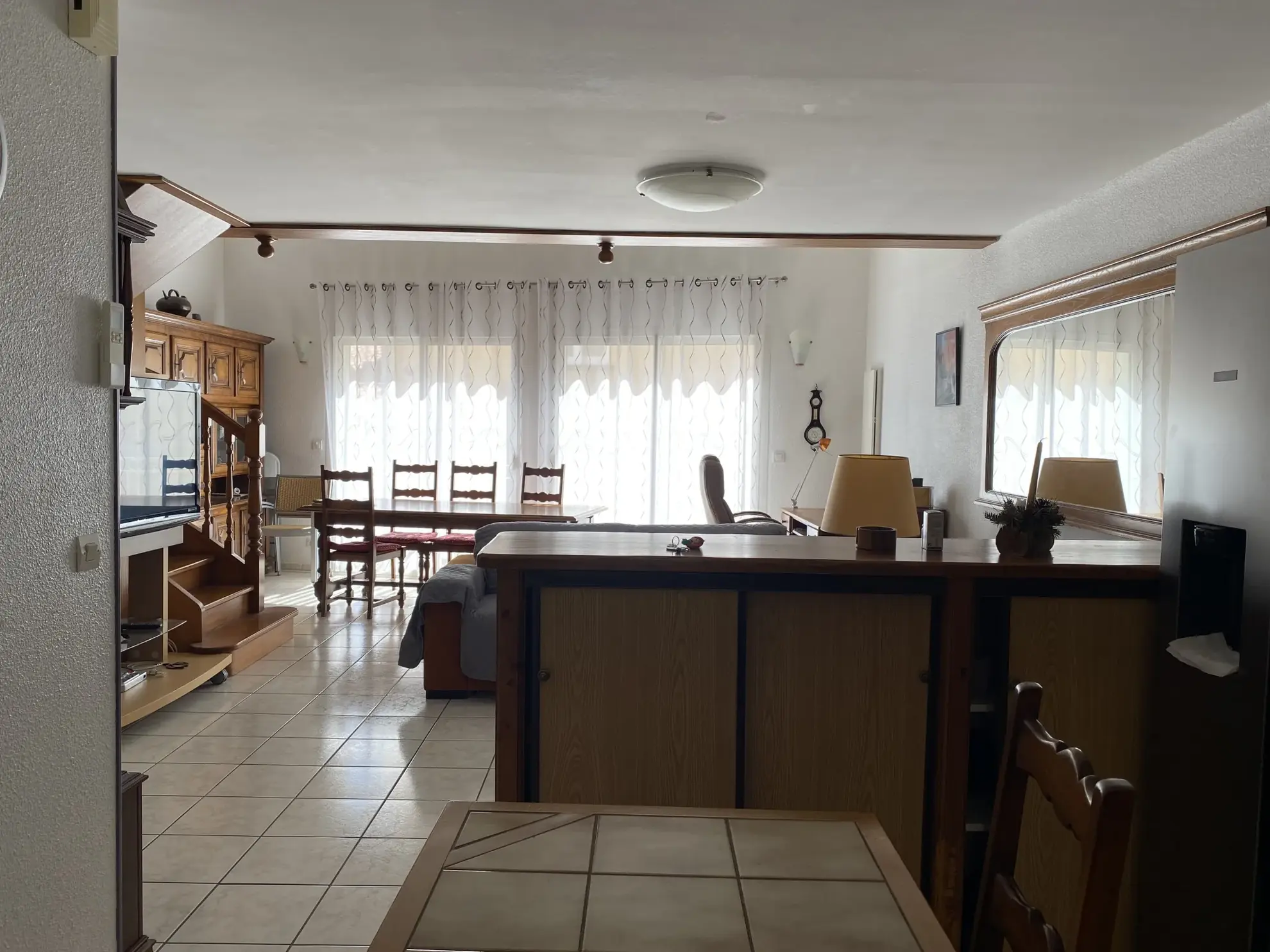 Spacieux appartement duplex avec vue sur les Albères au Boulou
