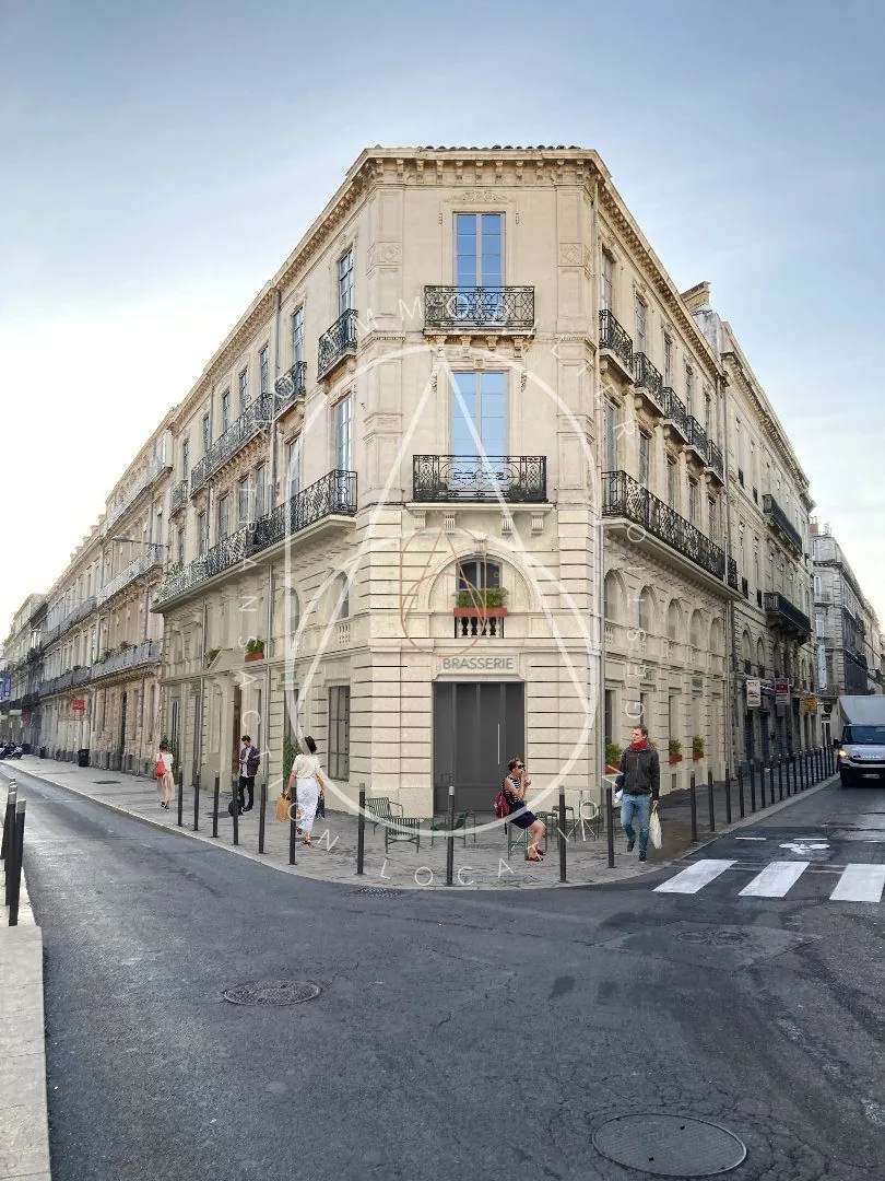 Studio à aménager dans un immeuble haussmannien à Montpellier