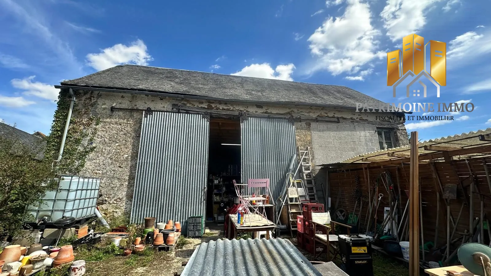 Grange à rénover à Sougé-le-Ganelon - Opportunité en campagne