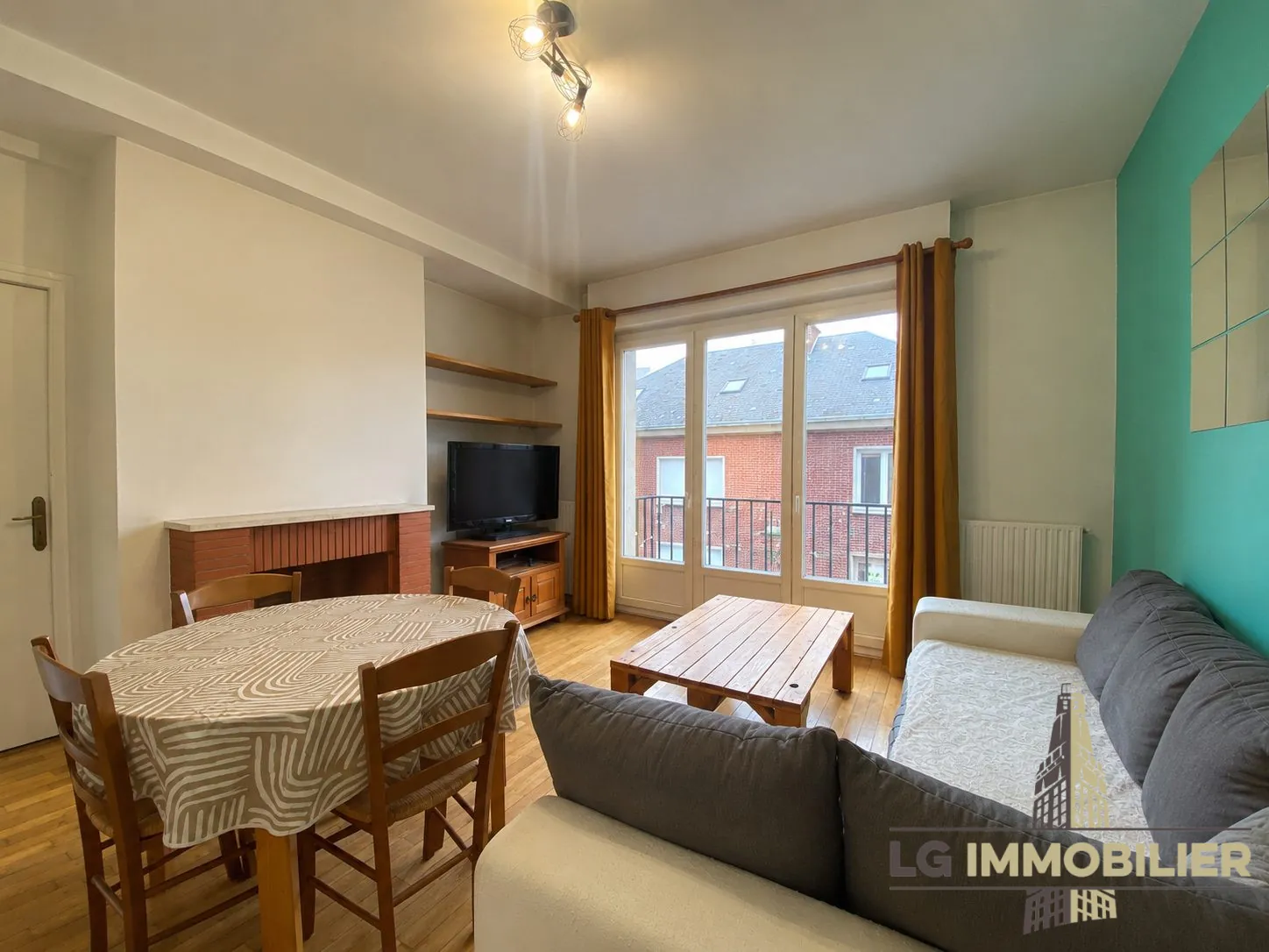 Appartement 2 pièces avec balcon à Amiens centre-ville