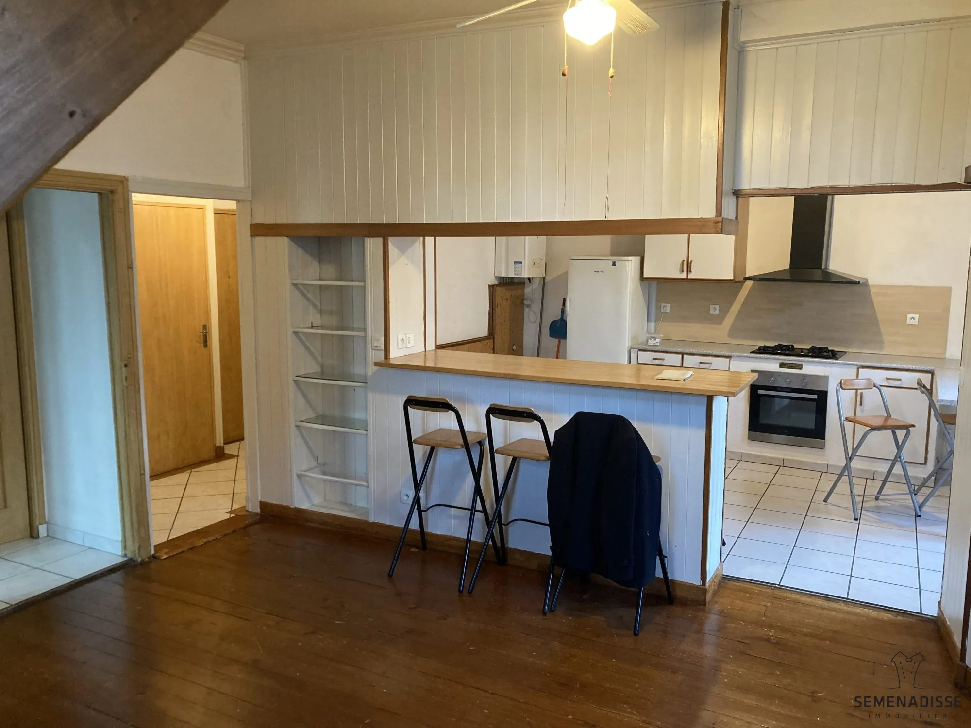 Appartement duplex de 79 m² à vendre à Noé, centre du village