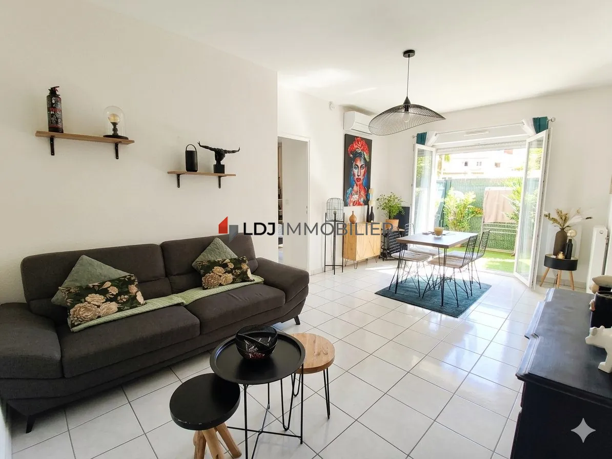 Bel appartement T2 avec extérieur privé et piscine à Perpignan