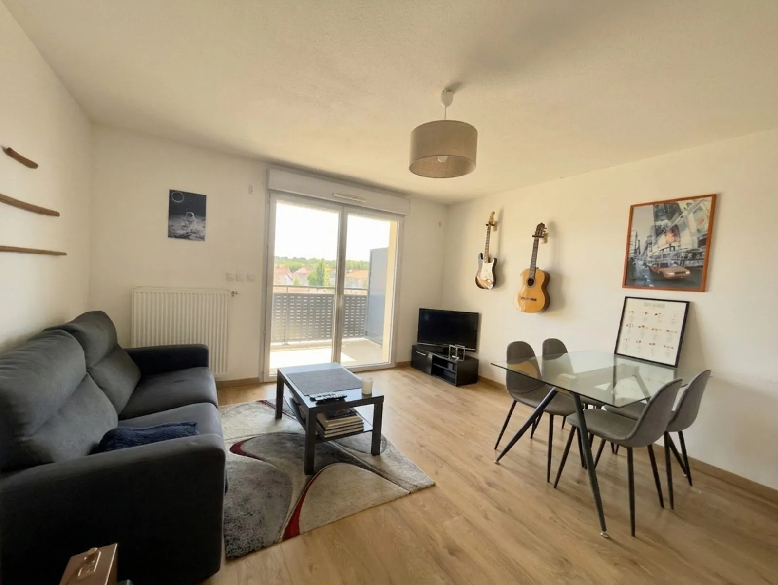 A vendre appartement T2 de 41 m² avec balcon et parking à Toulouse Bourrassol