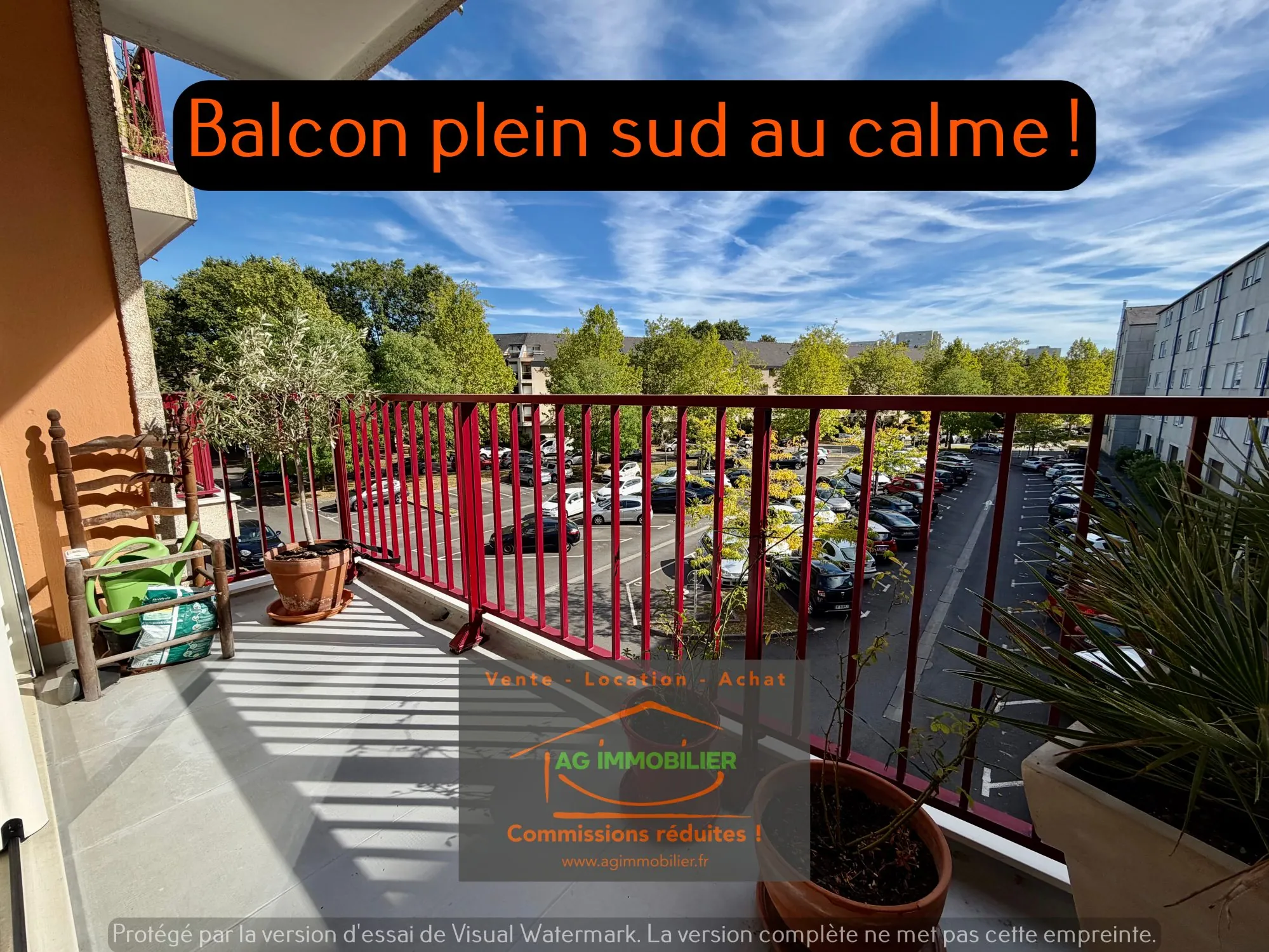 Appartement T3 à vendre à Rennes, avec balcon, cave et proximité transports
