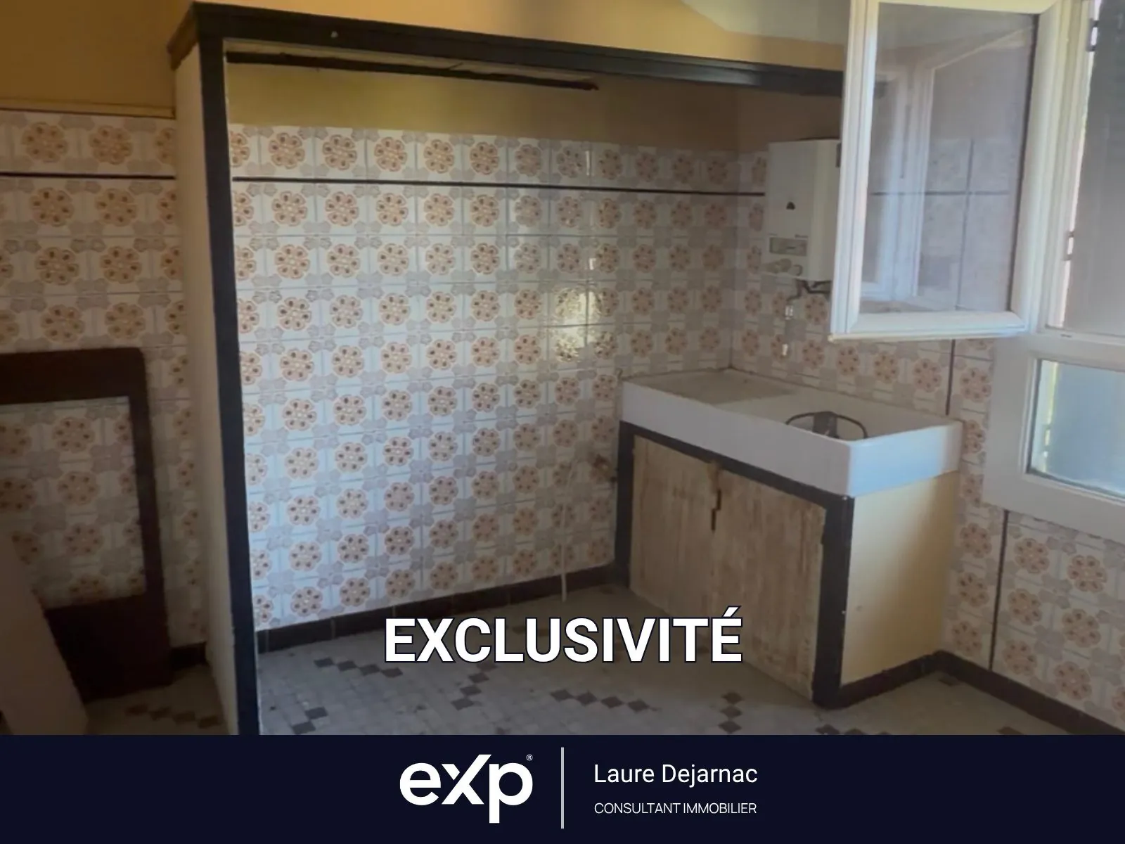 Studio à rénover de 20 m² en plein cœur de Lodève avec terrasse collective