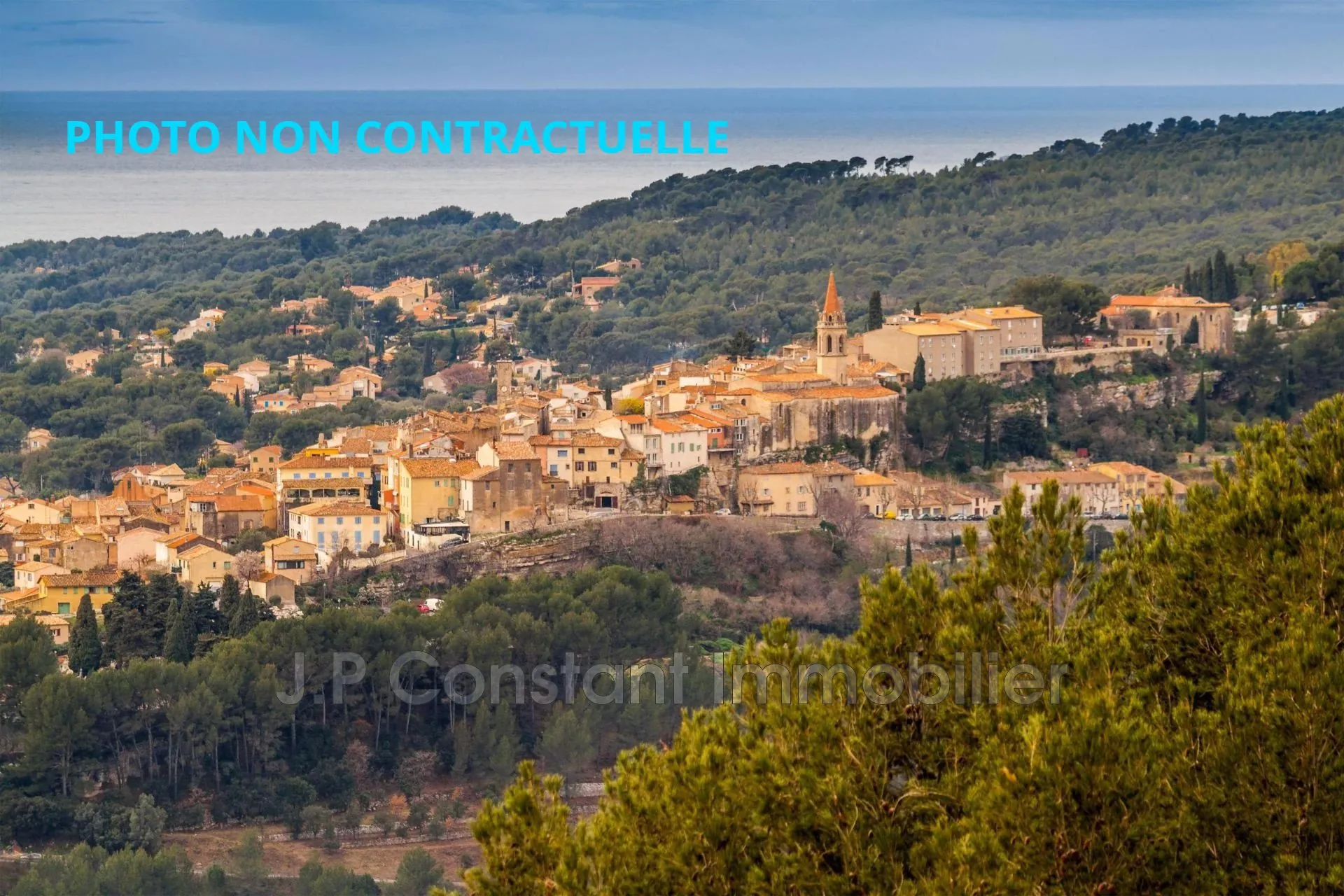 Cabanon à rénover à La Cadière-d'Azur - Terrain plat de 2000 m²